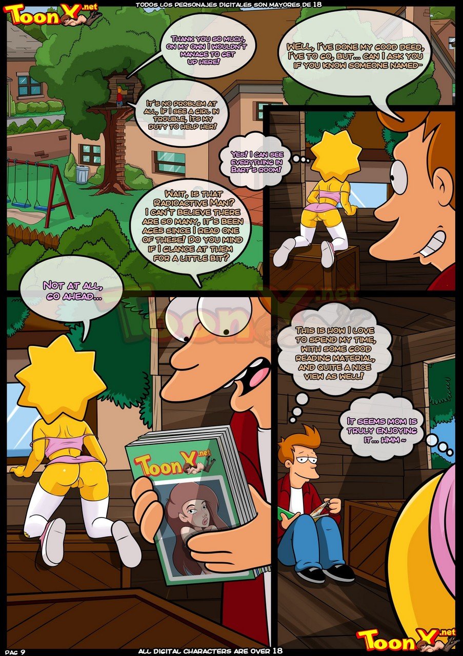 Simpso-Rama! (The Simpsons , Futurama) [Croc] 3 . Simpso-Rama! - Chapter 3 (The Simpsons , Futurama) [Croc] – page 10