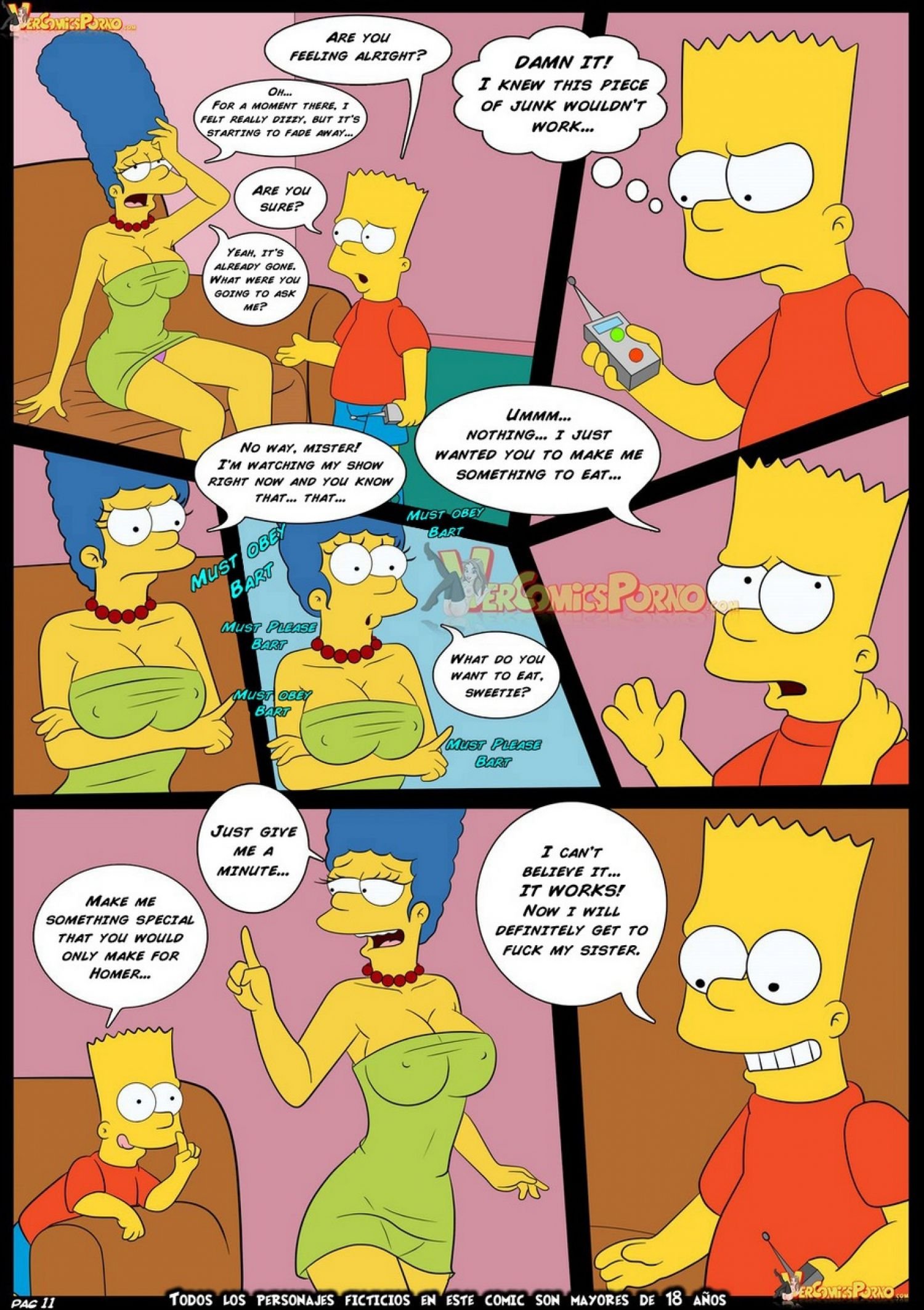 Simpso-Rama! (The Simpsons , Futurama) [Croc] 1 . Simpso-Rama!  - Chapter 1 (The Simpsons , Futurama) [Croc] – page 12