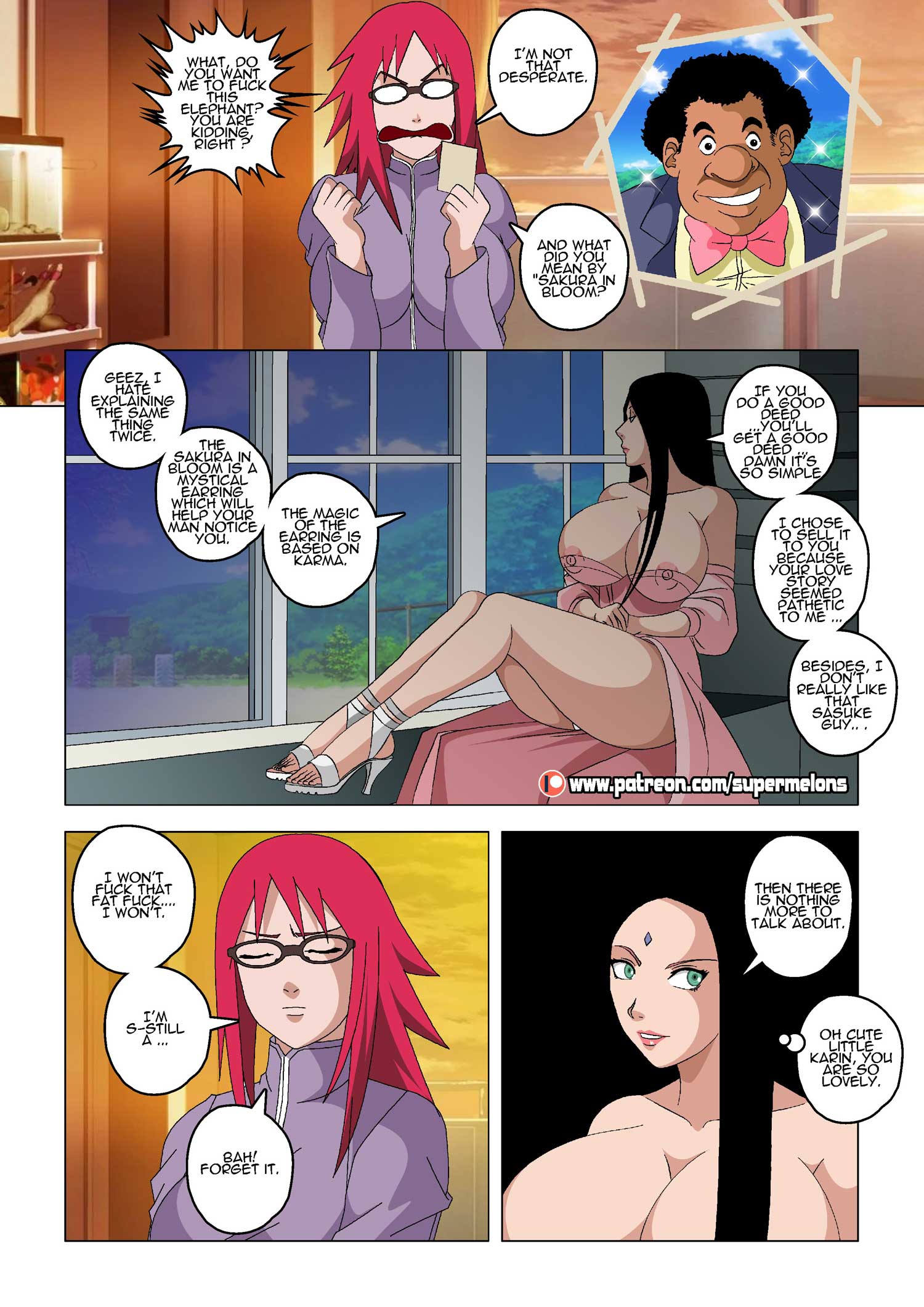 The Elephant Man’s Lady (Naruto) [Super Melons] 1 . The Elephant Man’s Lady - Chapter 1 (Naruto) [Super Melons] – page 11