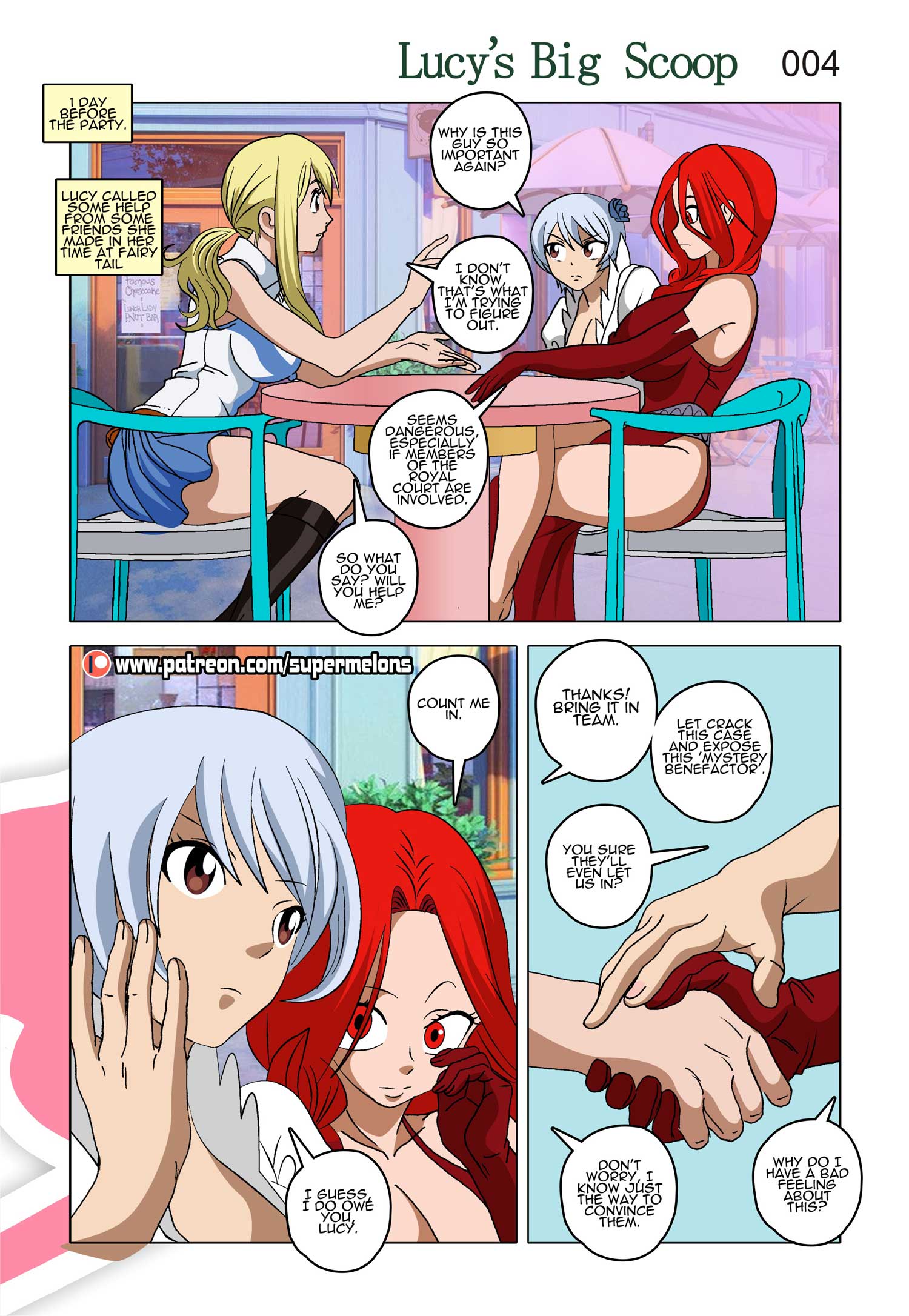 Lucy’s Big Scoop (Fairy Tail) [Super Melons] 1 . Lucy's Big Scoop - Chapter 1 (Fairy Tail) [Super Melons] – page 5