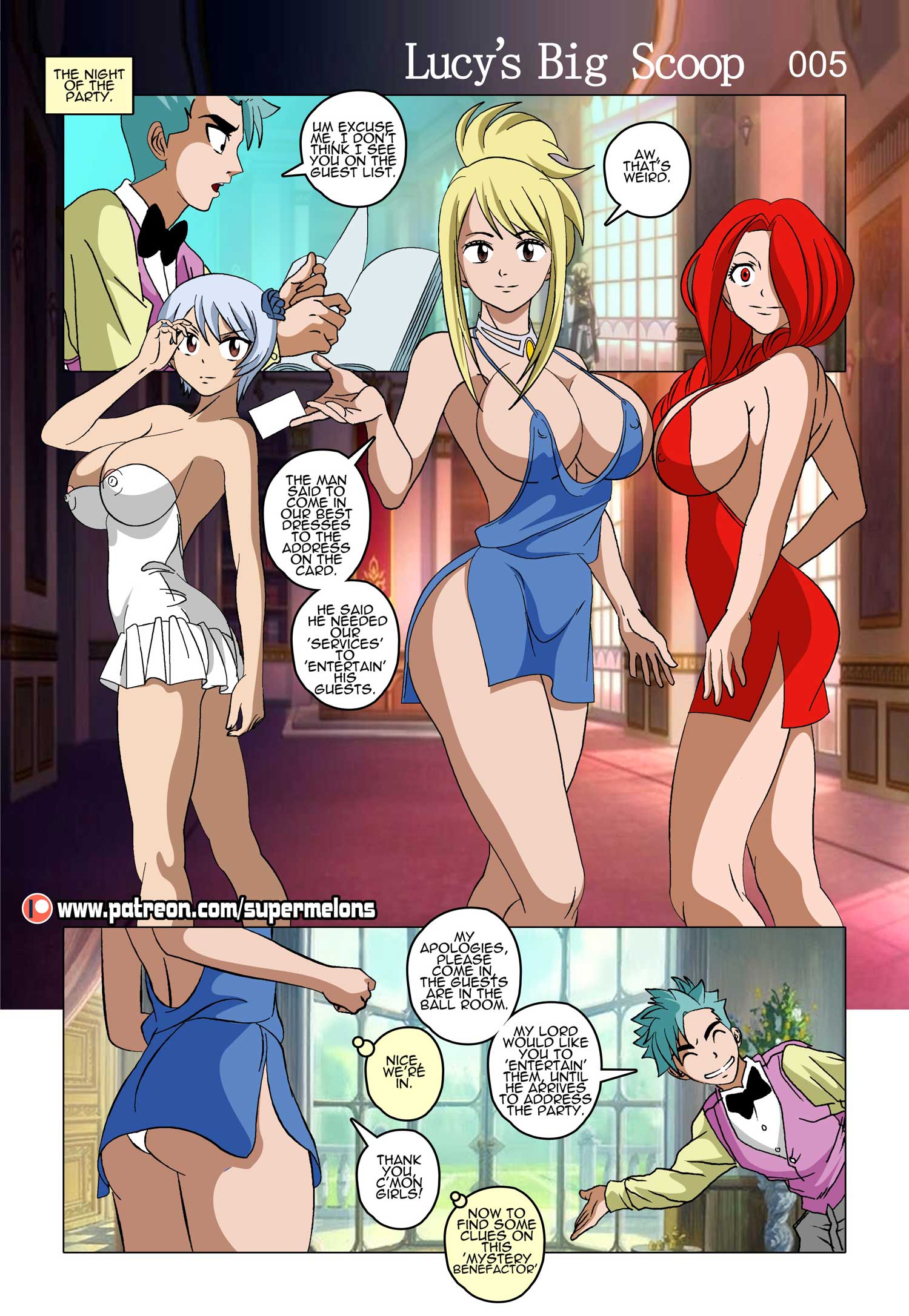 Lucy’s Big Scoop (Fairy Tail) [Super Melons] 1 . Lucy's Big Scoop - Chapter 1 (Fairy Tail) [Super Melons] – page 6