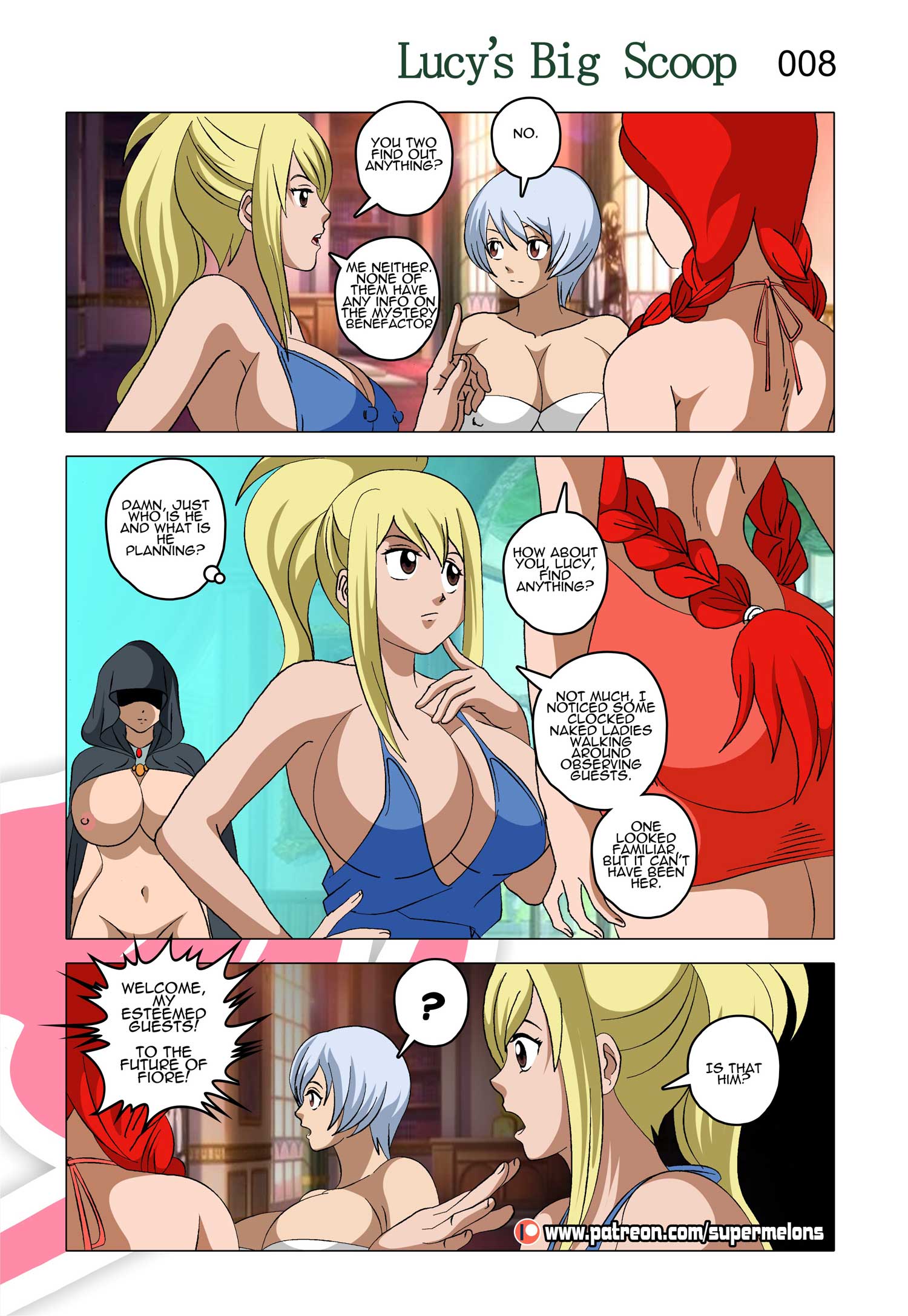 Lucy’s Big Scoop (Fairy Tail) [Super Melons] 1 . Lucy's Big Scoop - Chapter 1 (Fairy Tail) [Super Melons] – page 9