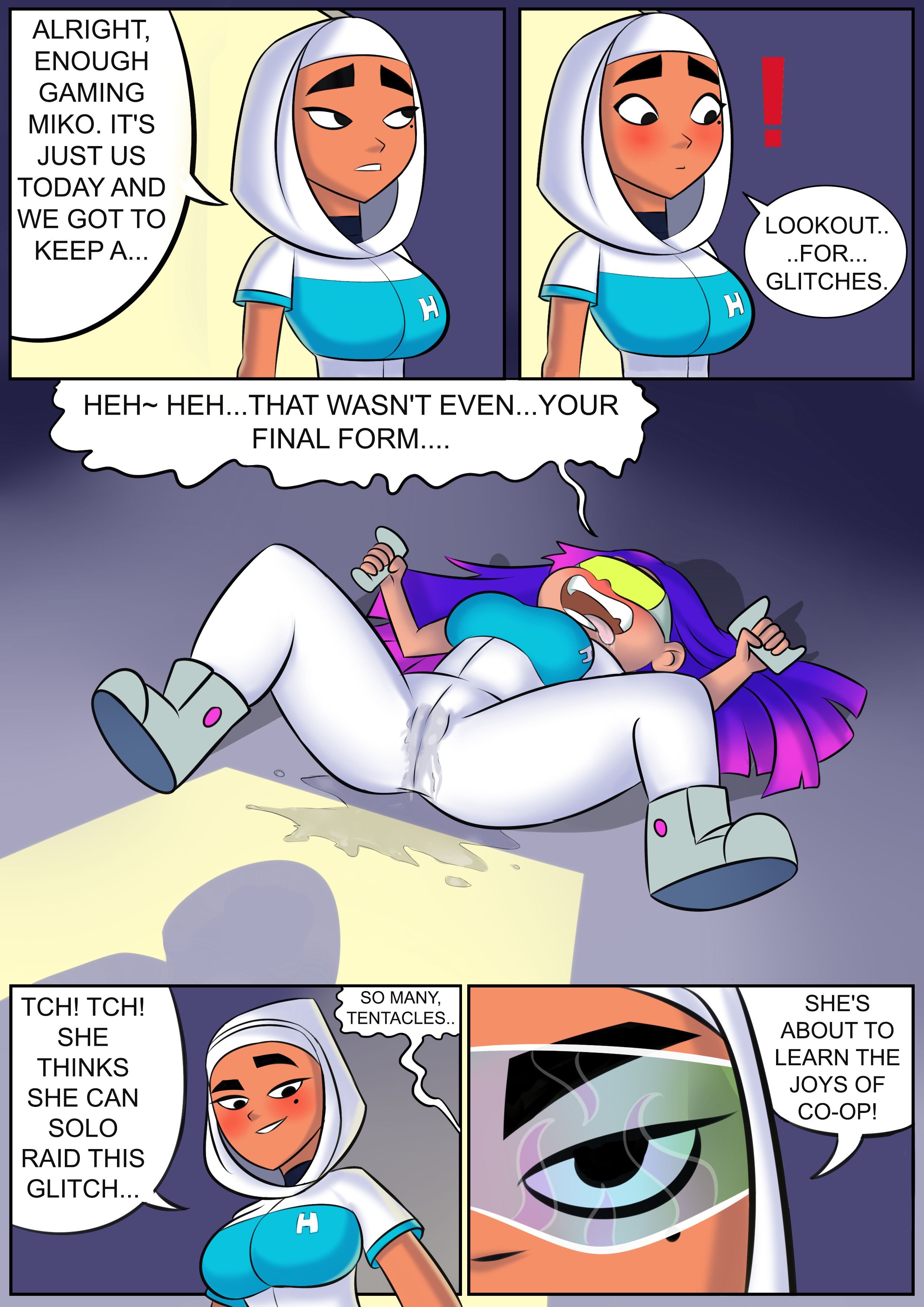 Rated T for Tentacles (Glitch Techs) [PlanZ34] 1 . Rated T for Tentacles - Chapter 1 (Glitch Techs) [PlanZ34] – page 3