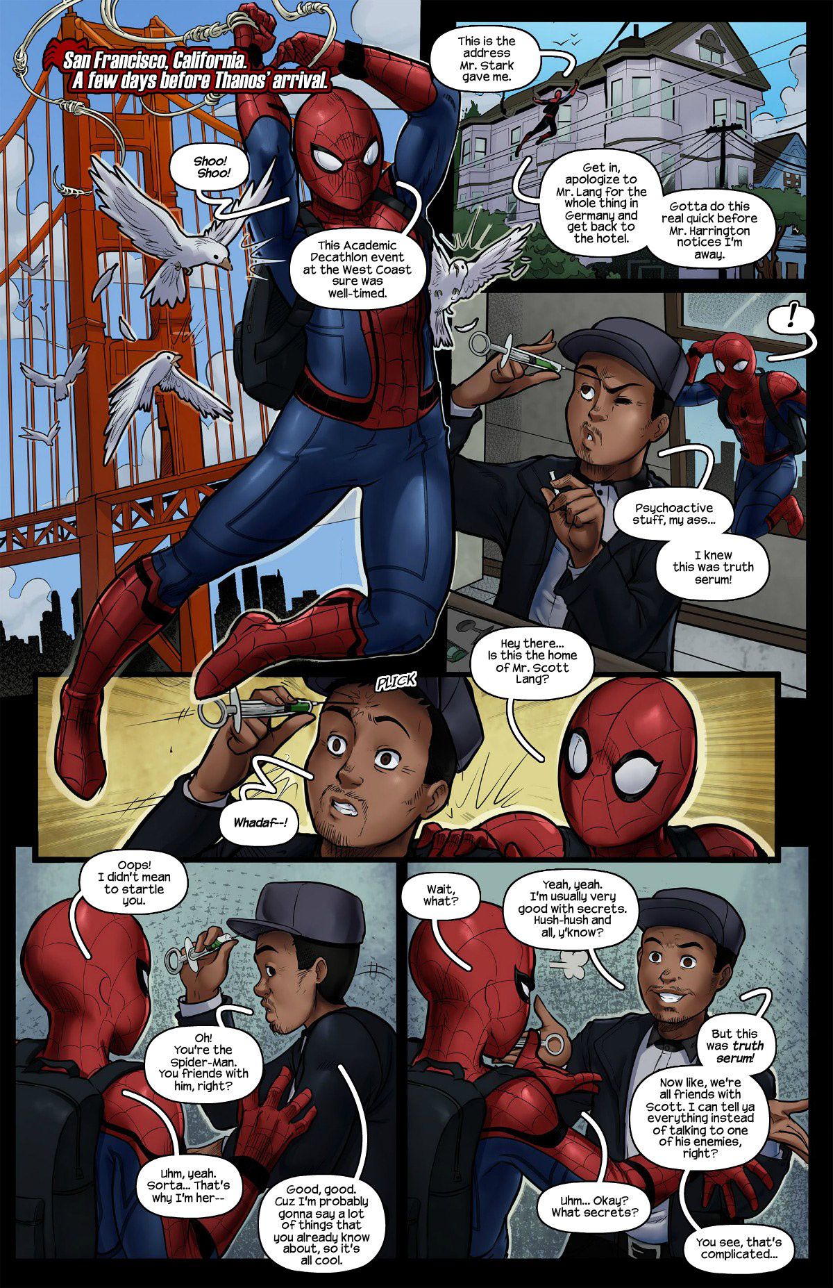 Ant-Man And The Wasp (Spider-Man , Ant-Man) [Tracy Scops] 1 . Ant-Man And The Wasp - Chapter 1 (Spider-Man , Ant-Man) [Tracy Scops] – page 3