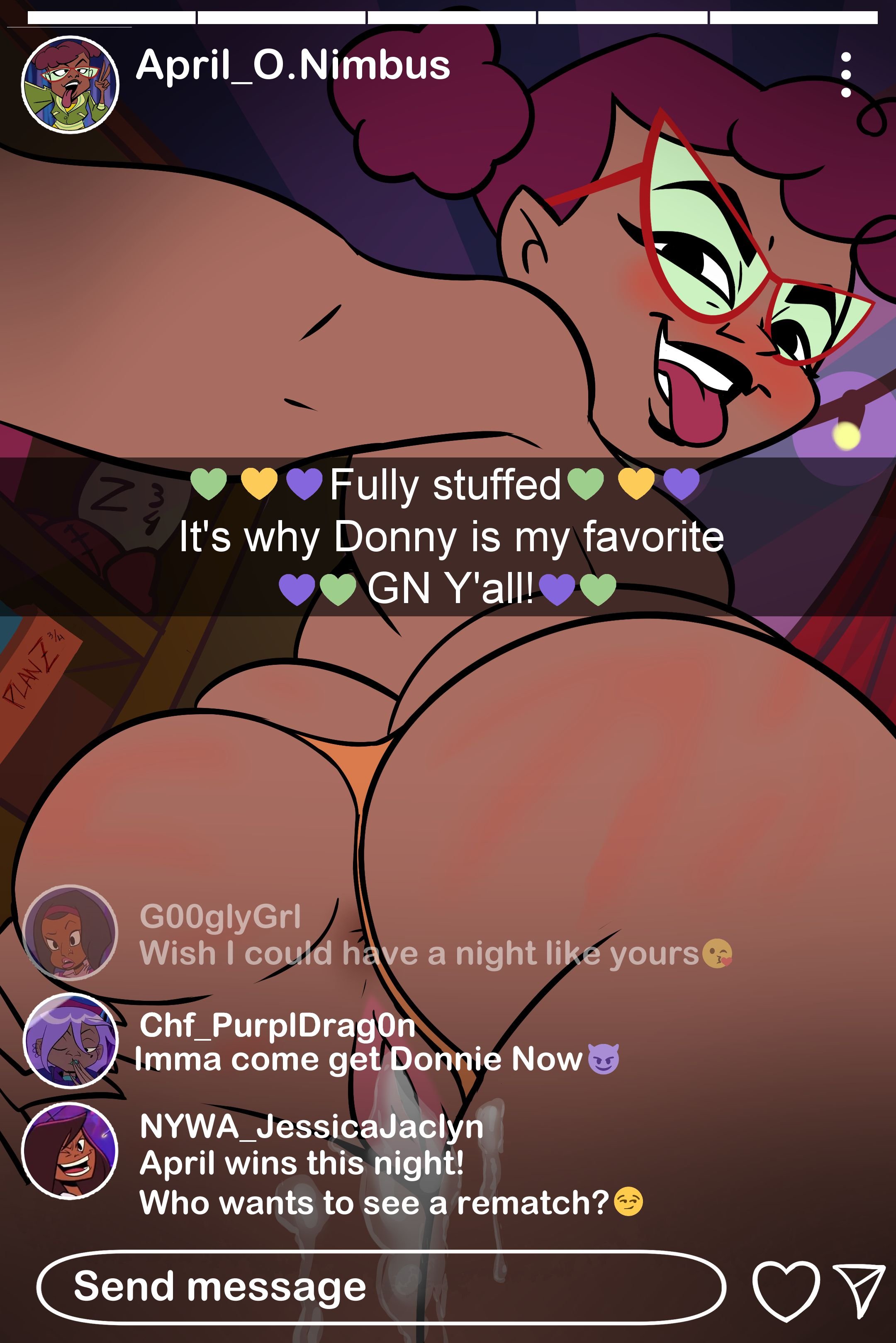 April x Donnie (Rise of the Teenage Mutant Ninja Turtles) [PlanZ34] 1 . April x Donnie - Chapter 1 (Rise of the Teenage Mutant Ninja Turtles) [PlanZ34] – page 5