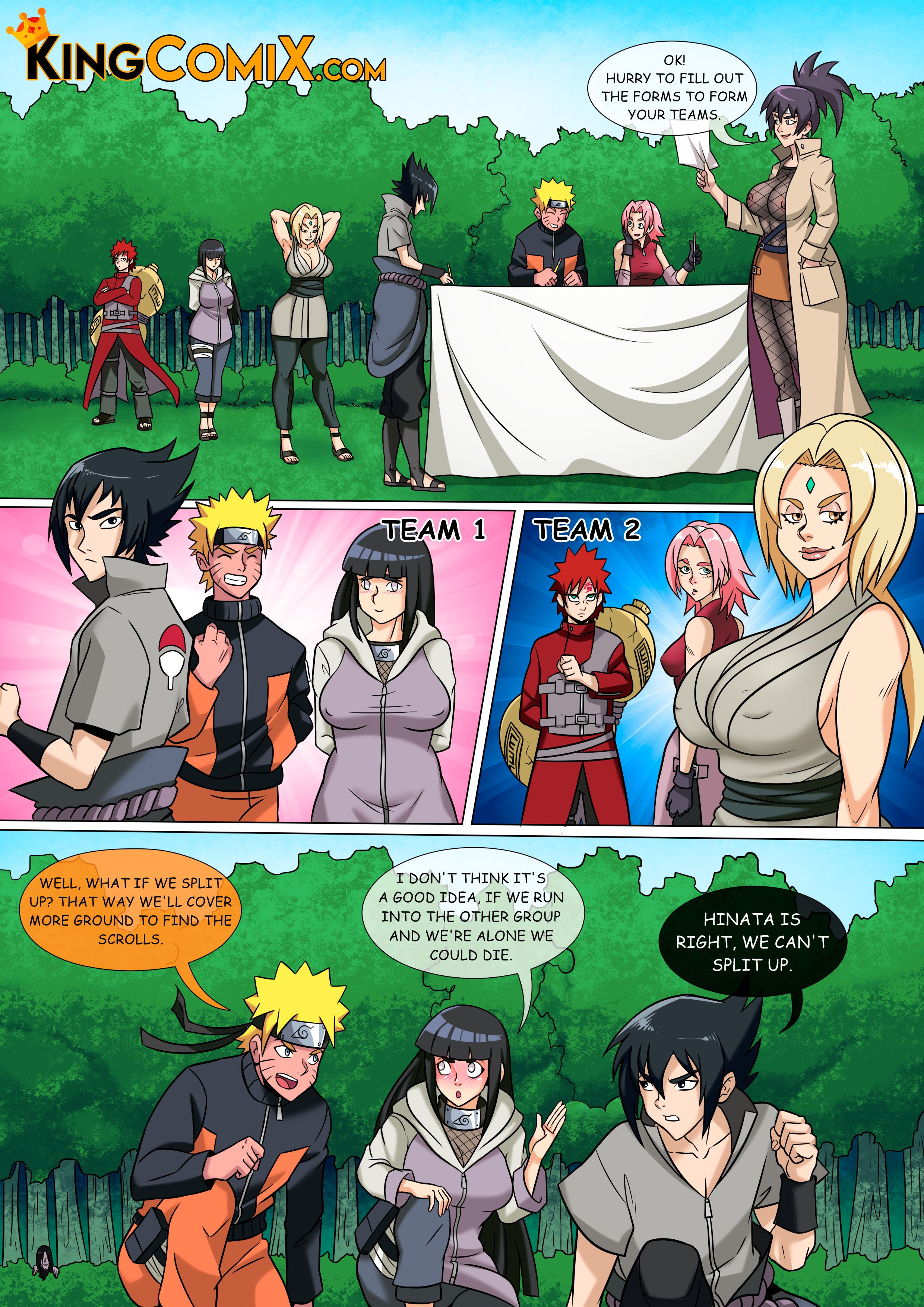 Orochimaru’s Secret Jutsu (Naruto) [KingComiX , Crock Comix] 1 . Orochimaru’s Secret Jutsu - Chapter 1 (Naruto) [KingComiX] – page 3