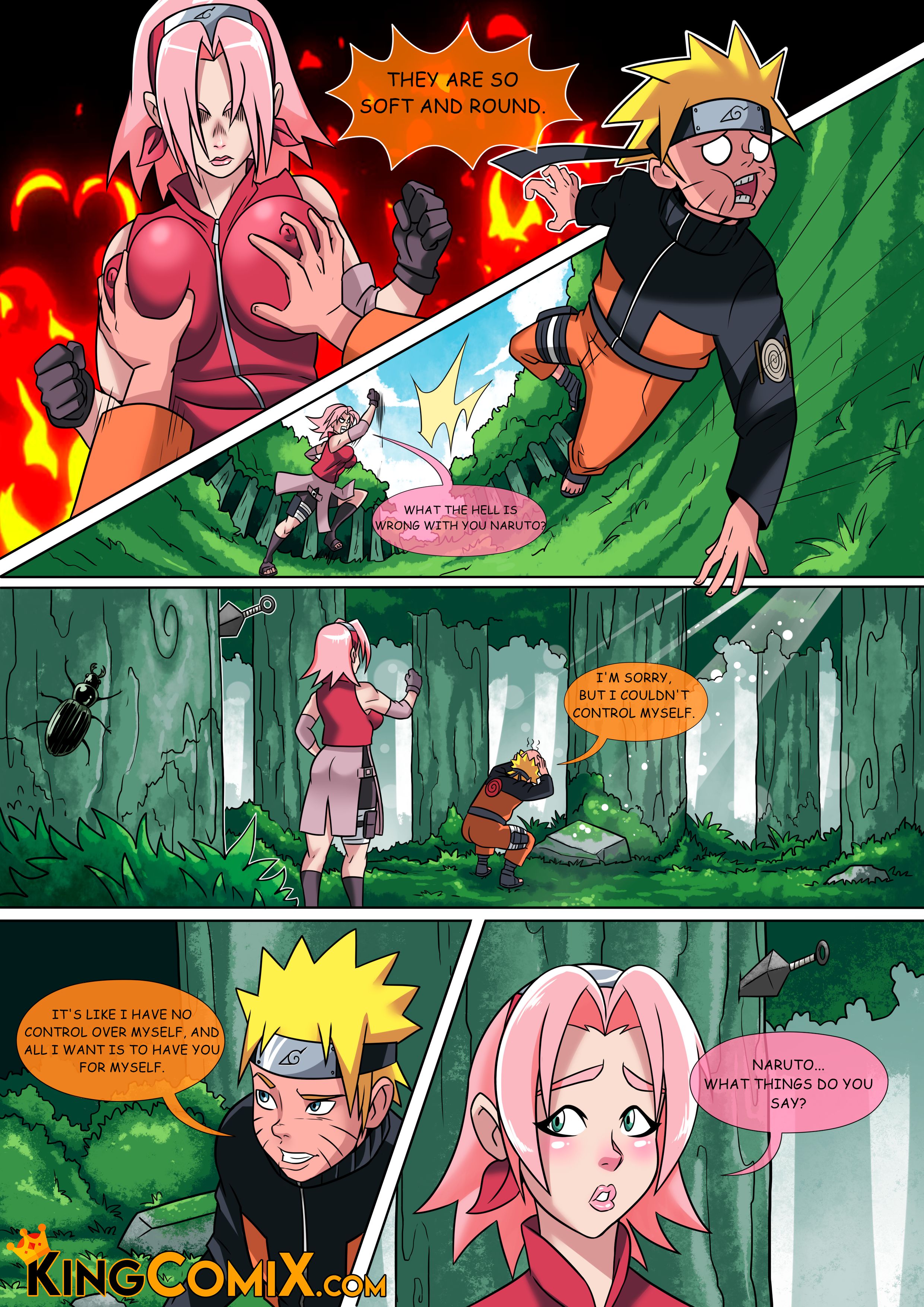 Orochimaru’s Secret Jutsu (Naruto) [KingComiX , Crock Comix] 1 . Orochimaru’s Secret Jutsu - Chapter 1 (Naruto) [KingComiX] – page 8
