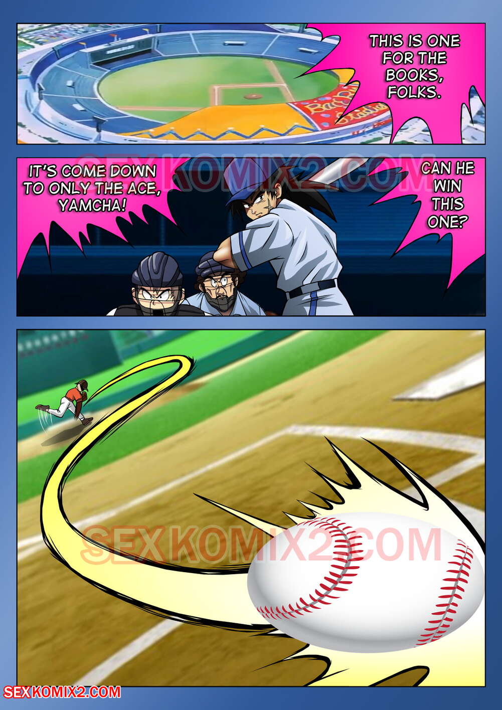 Homerun (Dragon Ball Z) [Echo Saber] 1.5 . Homerun - Colored - Chapter 1 (Dragon Ball Z) [Echo Saber] – page 2