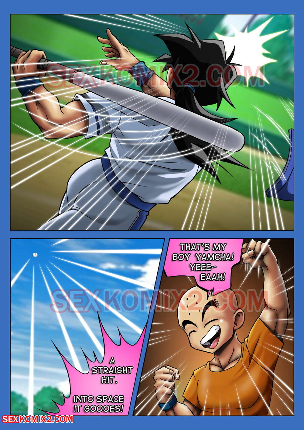 Homerun (Dragon Ball Z) [Echo Saber] 1.5 . Homerun - Colored - Chapter 1 (Dragon Ball Z) [Echo Saber] – page 3