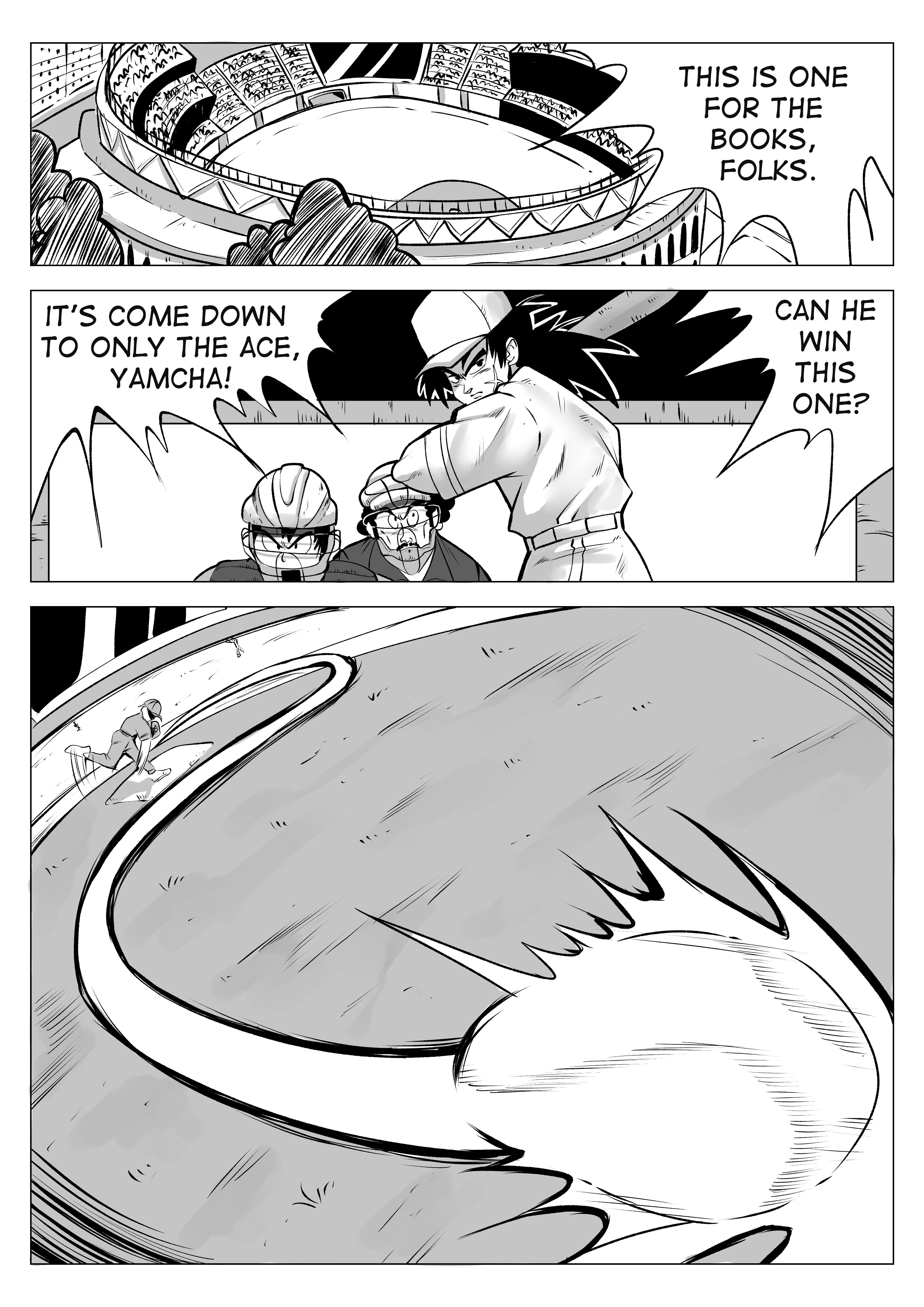 Homerun (Dragon Ball Z) [Echo Saber] 1 . Homerun - Chapter 1 (Dragon Ball Z) [Echo Saber] – page 2