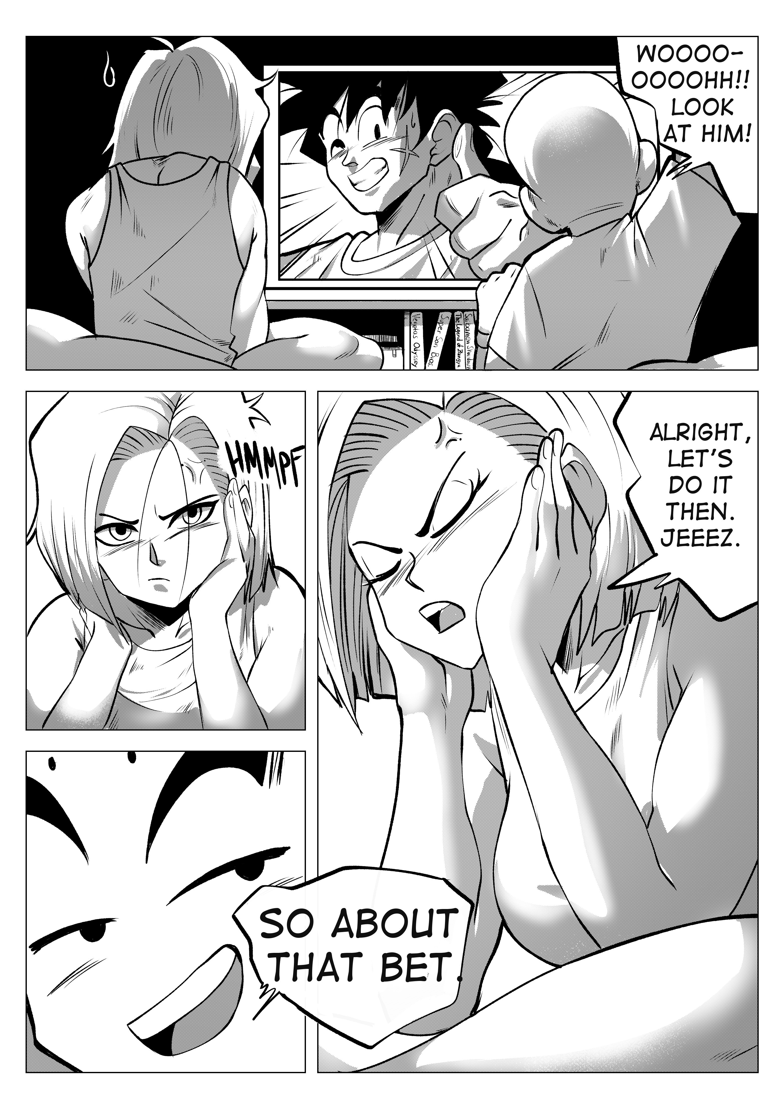 Homerun (Dragon Ball Z) [Echo Saber] 1 . Homerun - Chapter 1 (Dragon Ball Z) [Echo Saber] – page 4