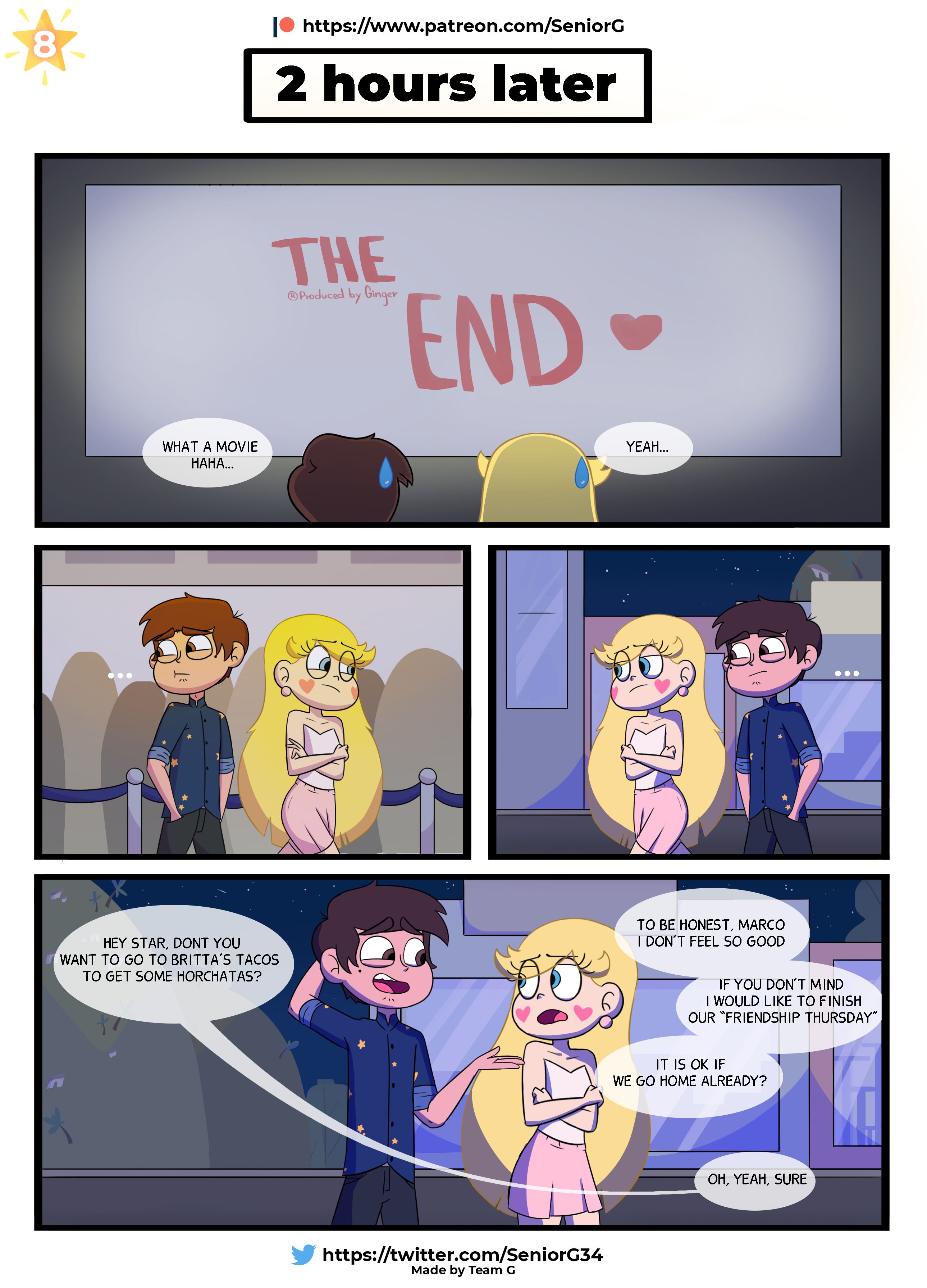 Friendship Thursday (Star vs. The Forces of Evil) [SeniorG] 1 . Friendship Thursday - Chapter 1 (Star vs. The Forces of Evil) [SeniorG] – page 8
