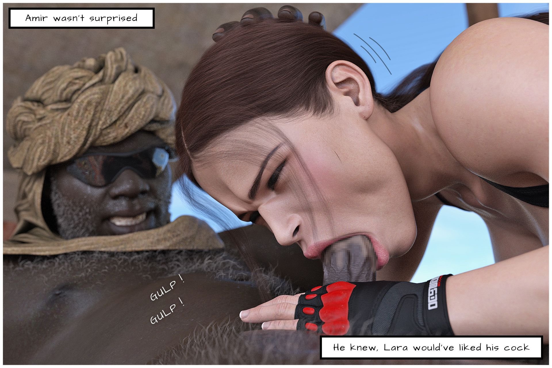 Lara And Her Tour Guide (Tomb Raider) [Rro.lled] 1 . Lara And Her Tour Guide - Chapter 1 (Tomb Raider) [Rro.lled] – page 50