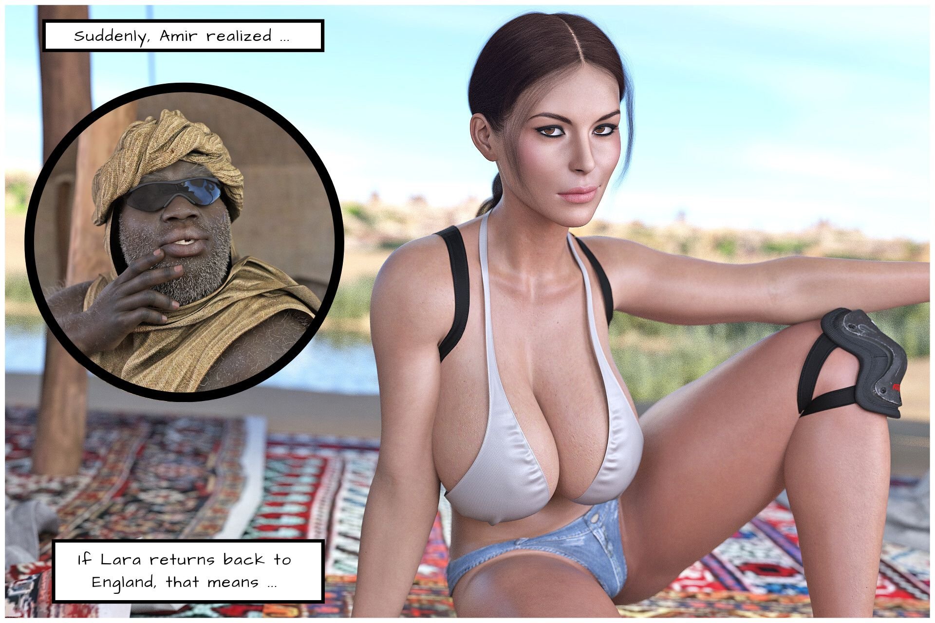 Lara And Her Tour Guide (Tomb Raider) [Rro.lled] 1 . Lara And Her Tour Guide - Chapter 1 (Tomb Raider) [Rro.lled] – page 6