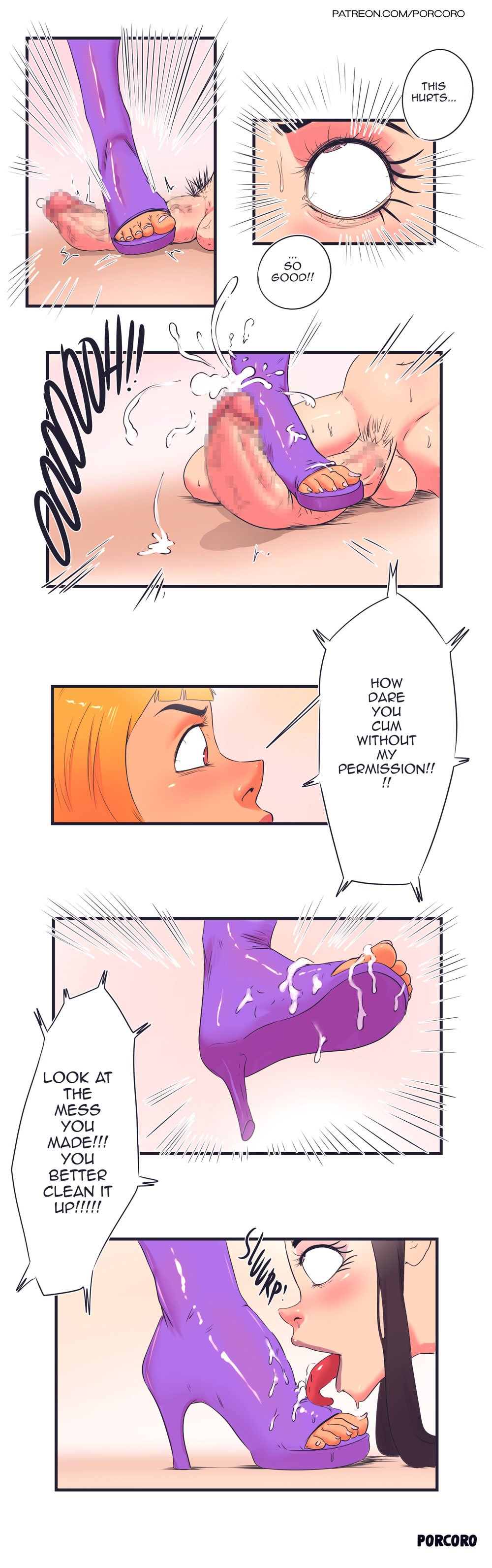 Becca and her Roommate [Porcoro] 1 . Becca and her Roommate - Chapter 1 [Porcoro] – page 7