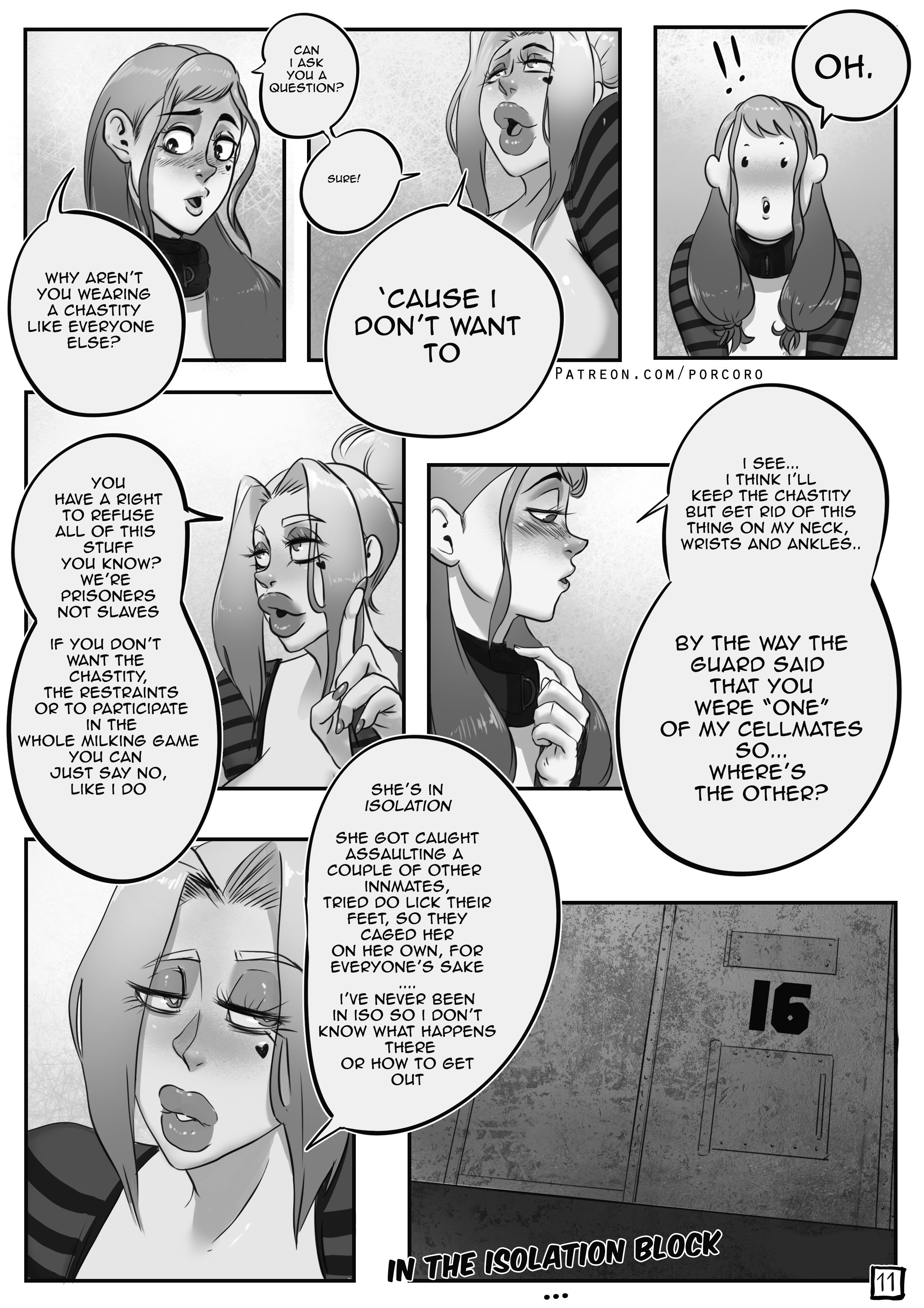Bimbo Prison [Porcoro] 1 . Bimbo Prison - Chapter 1 [Porcoro] – page 10