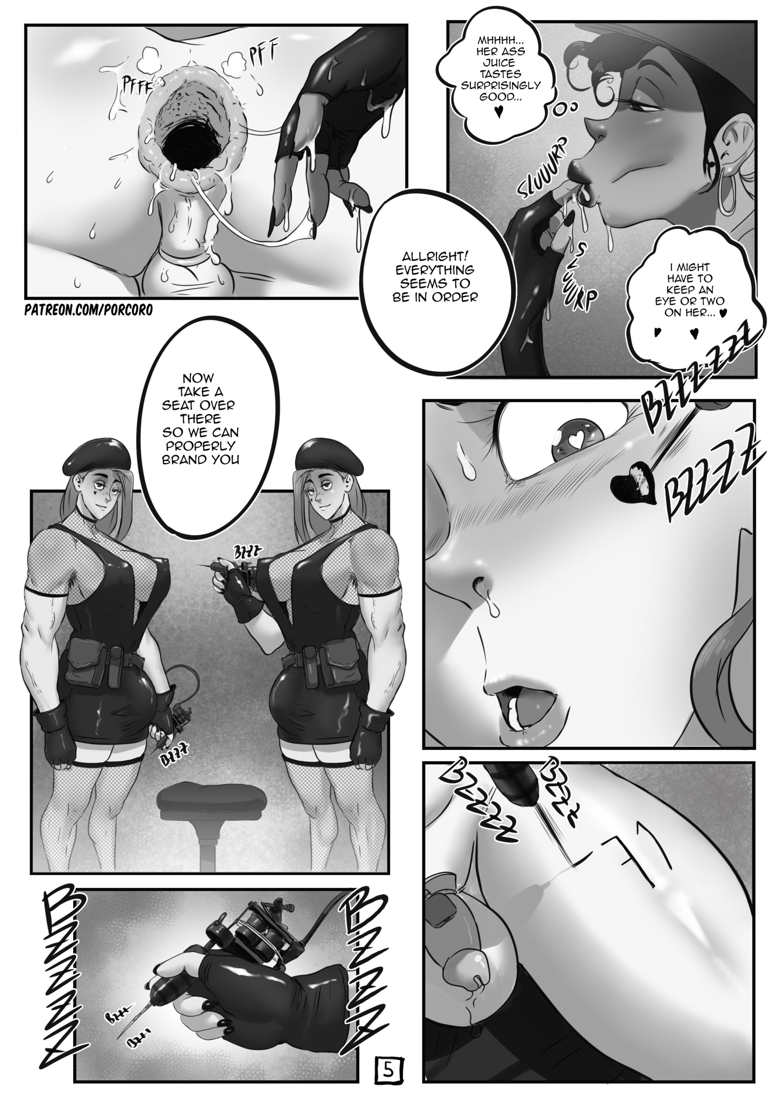 Bimbo Prison [Porcoro] 1 . Bimbo Prison - Chapter 1 [Porcoro] – page 5