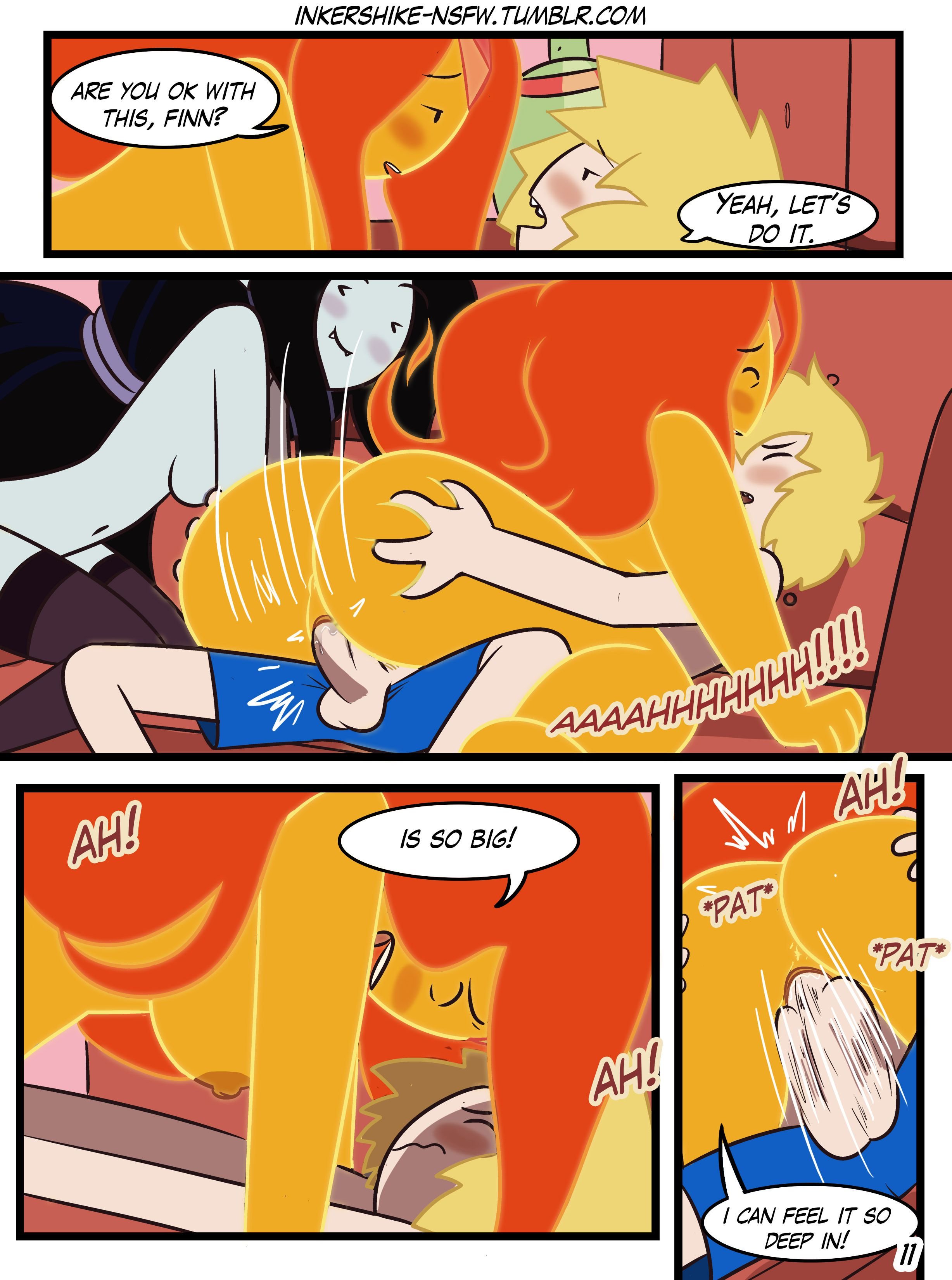 Practice With The Band (Adventure Time) [Inker Comics] 1 . Practice With The Band - Chapter 1 (Adventure Time) [Inker Shike] – page 11