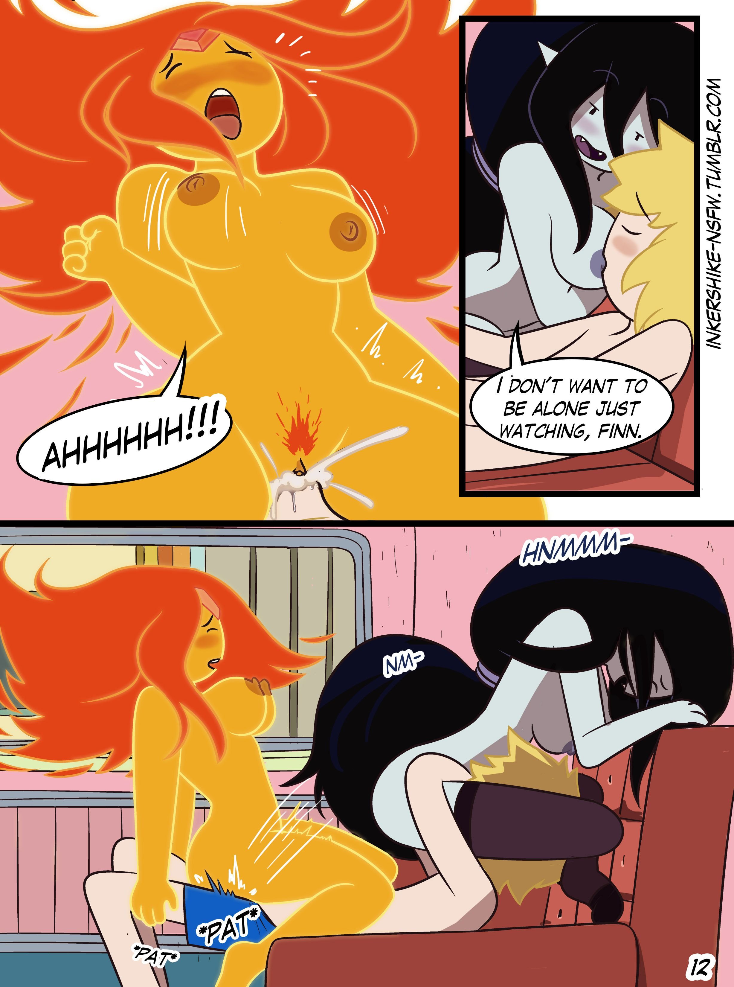 Practice With The Band (Adventure Time) [Inker Comics] 1 . Practice With The Band - Chapter 1 (Adventure Time) [Inker Shike] – page 12