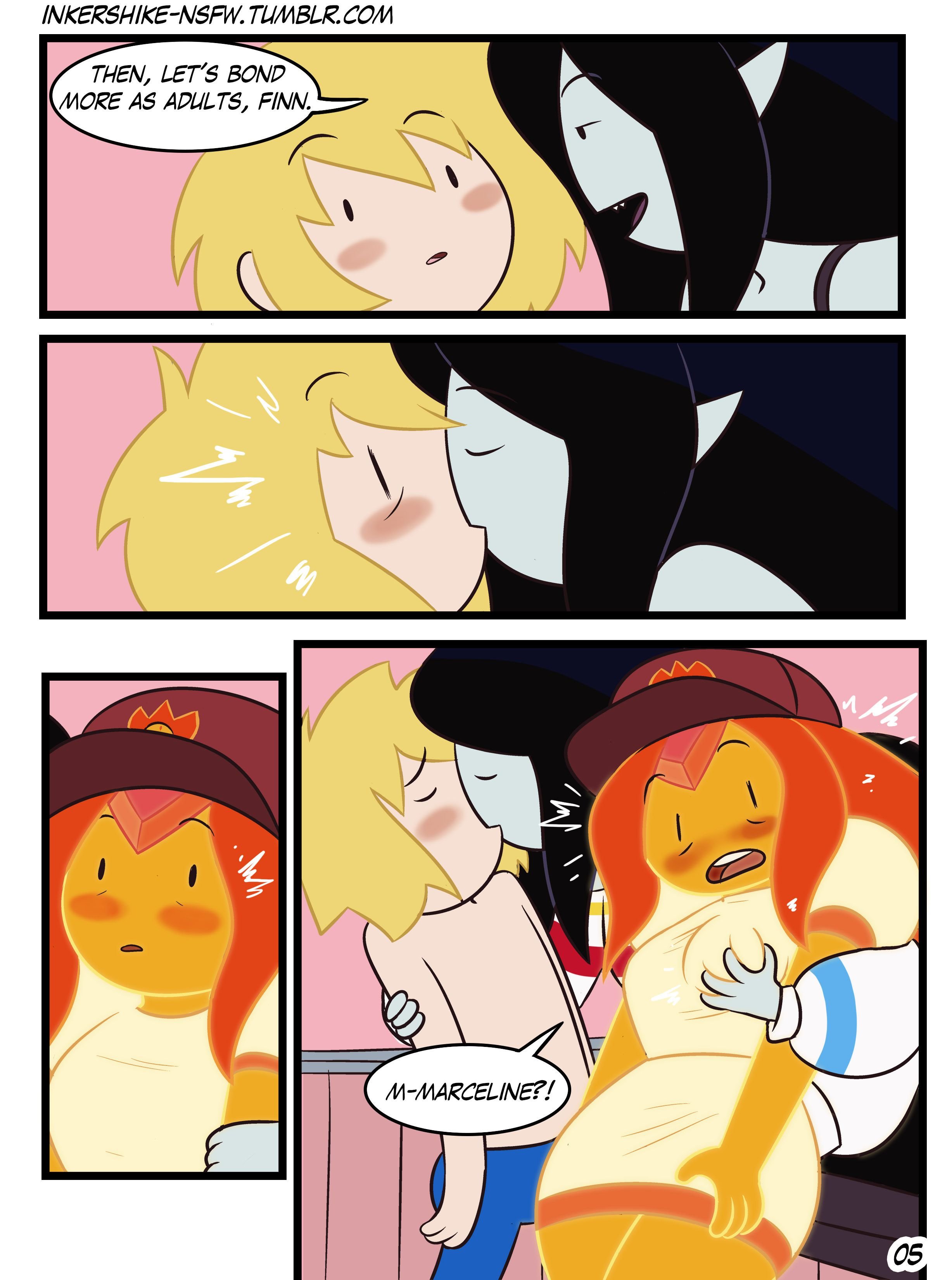 Practice With The Band (Adventure Time) [Inker Comics] 1 . Practice With The Band - Chapter 1 (Adventure Time) [Inker Shike] – page 5