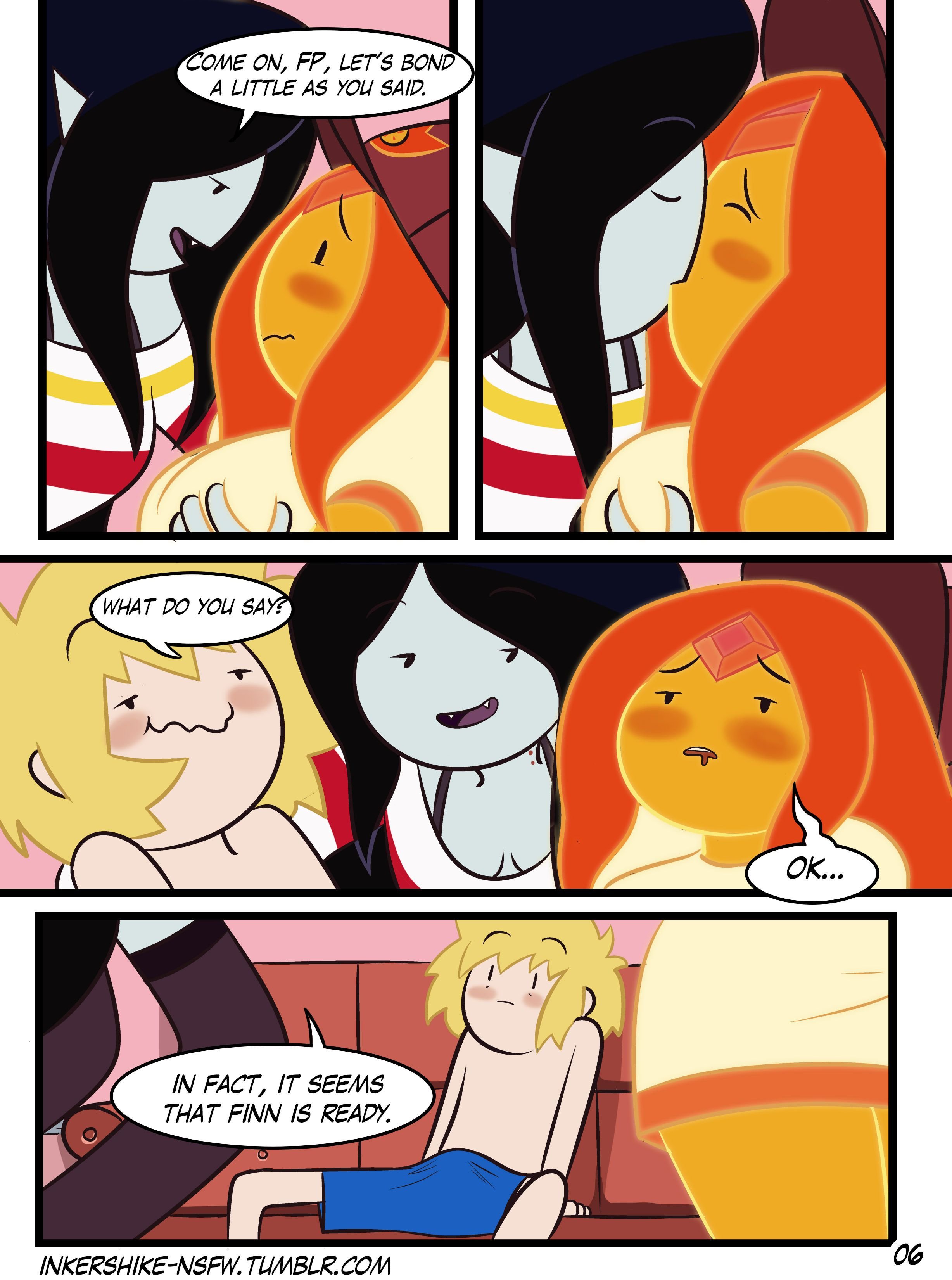 Practice With The Band (Adventure Time) [Inker Comics] 1 . Practice With The Band - Chapter 1 (Adventure Time) [Inker Shike] – page 6