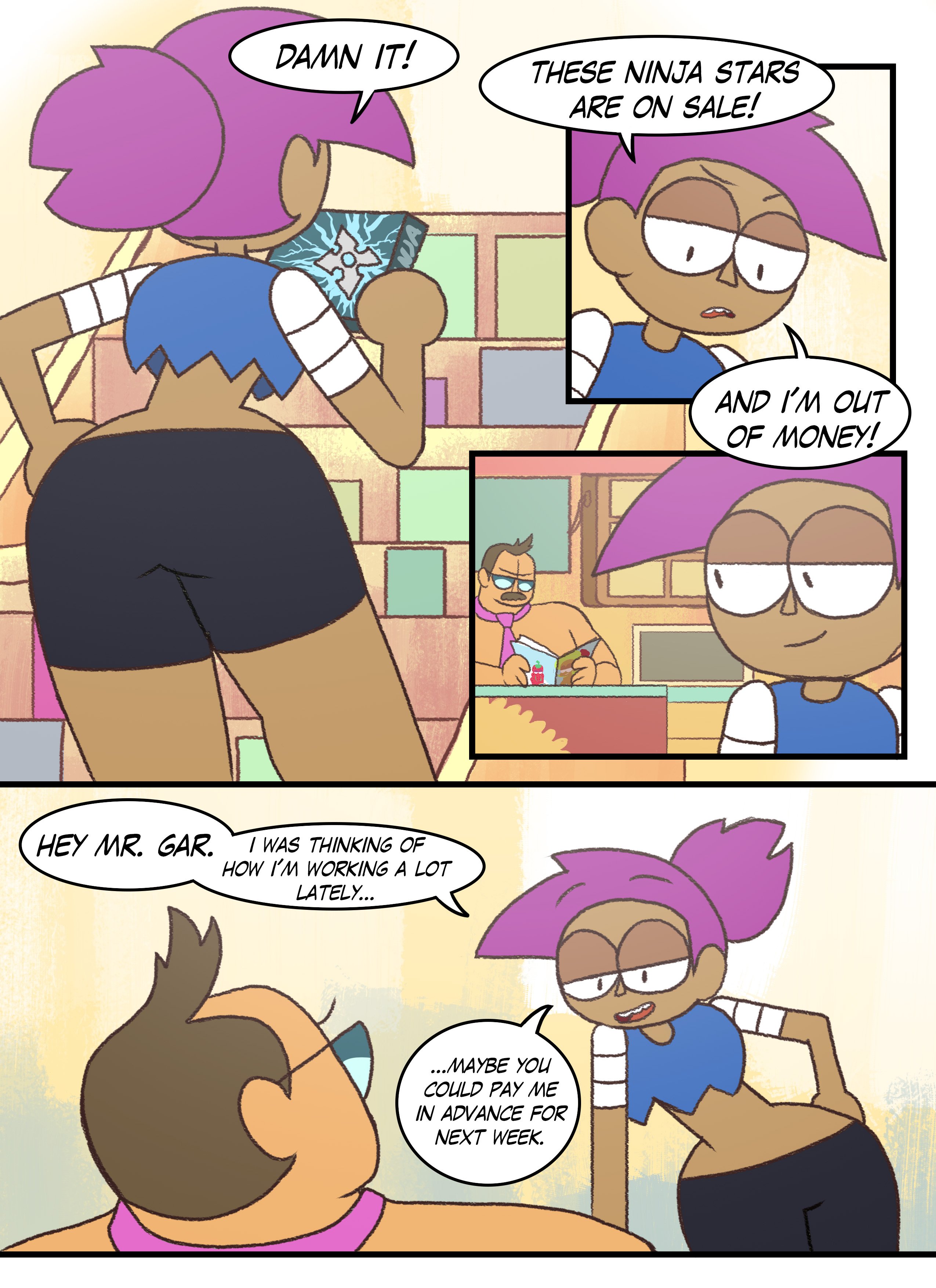 Weekly Thot! (OK K.O.! Let’s Be Heroes) [Inker Comics] 1 . Weekly Thot!  - Chapter 1 (OK K.O.! Let's Be Heroes) [Inker Comics] – page 1
