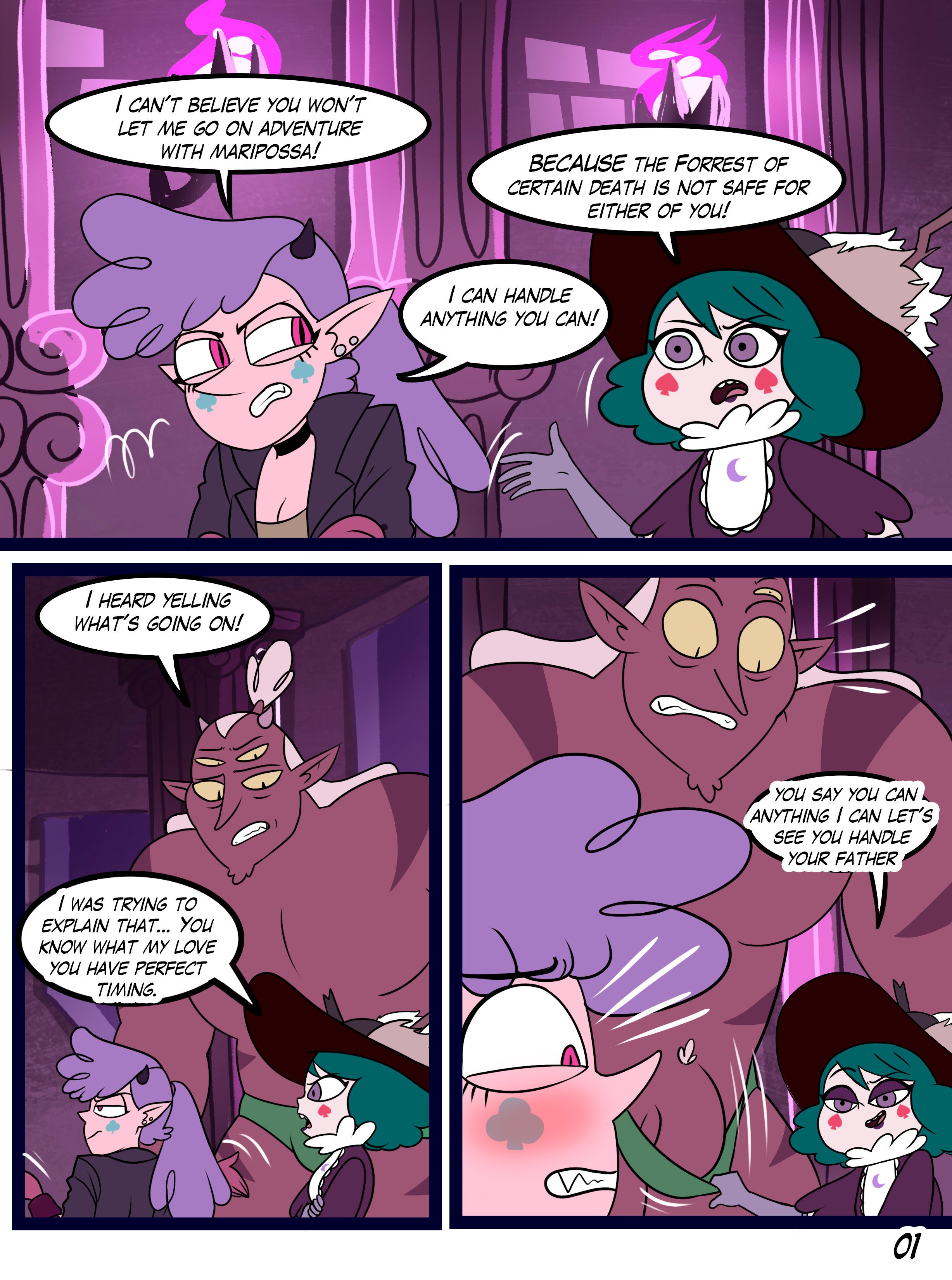 The real throne of Mewni (Star VS. The Forces Of Evil) [Inker Comics] 1 . The real throne of Mewni - Chapter 1 (Star VS. The Forces Of Evil) [Inker Comics] – page 2