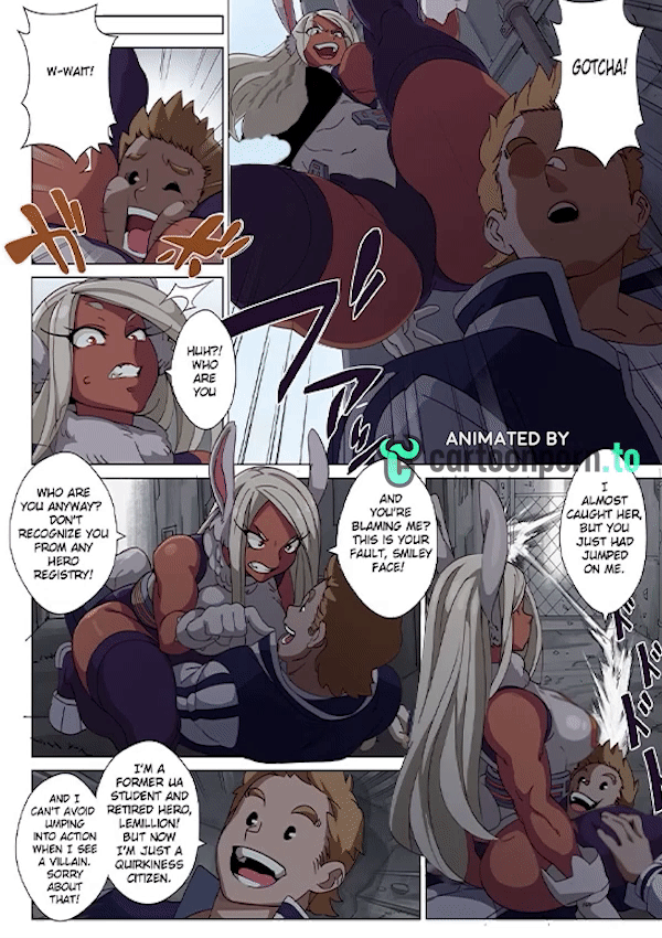 Mirko And The Quirk Of Love! (My Hero Academia) [Nisego] 1.5 . Mirko And The Quirk Of Love! - Animated - Chapter 1 (My Hero Academia) [Nisego] – page 3