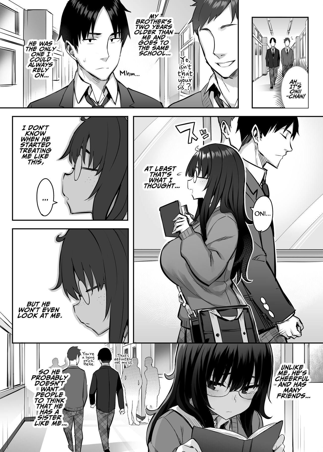 My Younger Sister Who Was a Book Worm Turned Into a Slut With Big Tits, so I…! [Ichinomiya Yuu] 0 . My Younger Sister Who Was a Book Worm Turned Into a Slut With Big Tits, so I...! - Chapter 0 [Ichinomiya Yuu] – page 3