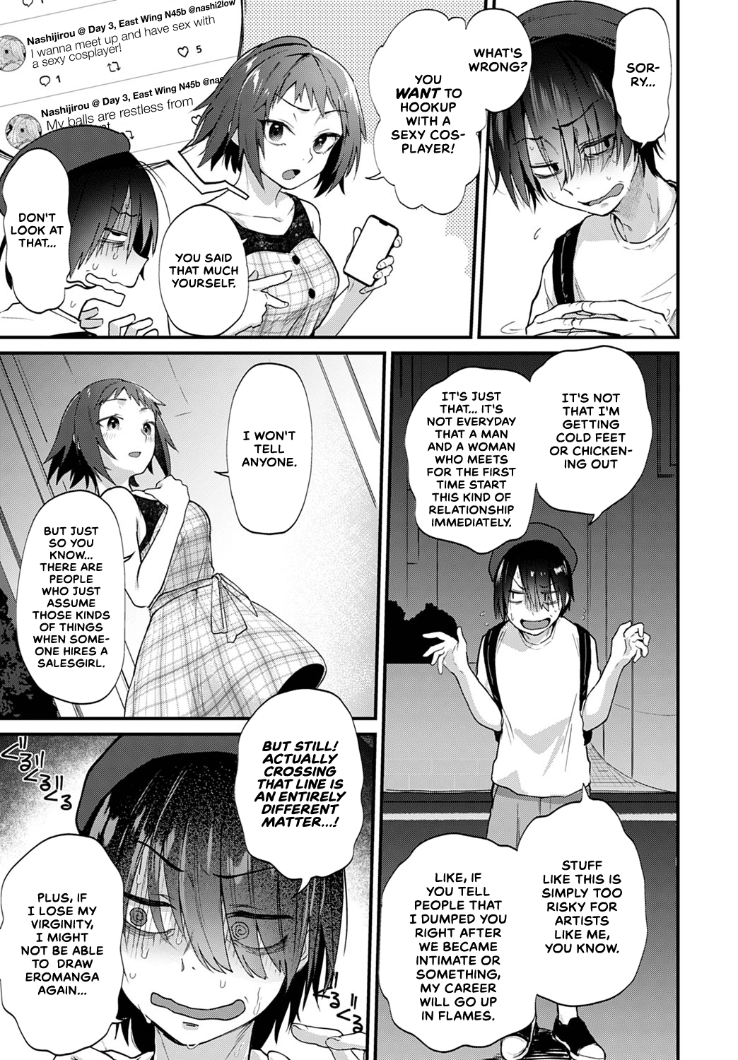 Doujin Sakka wa Cosplay Ecchi no Yume o Miru ka? – page 7