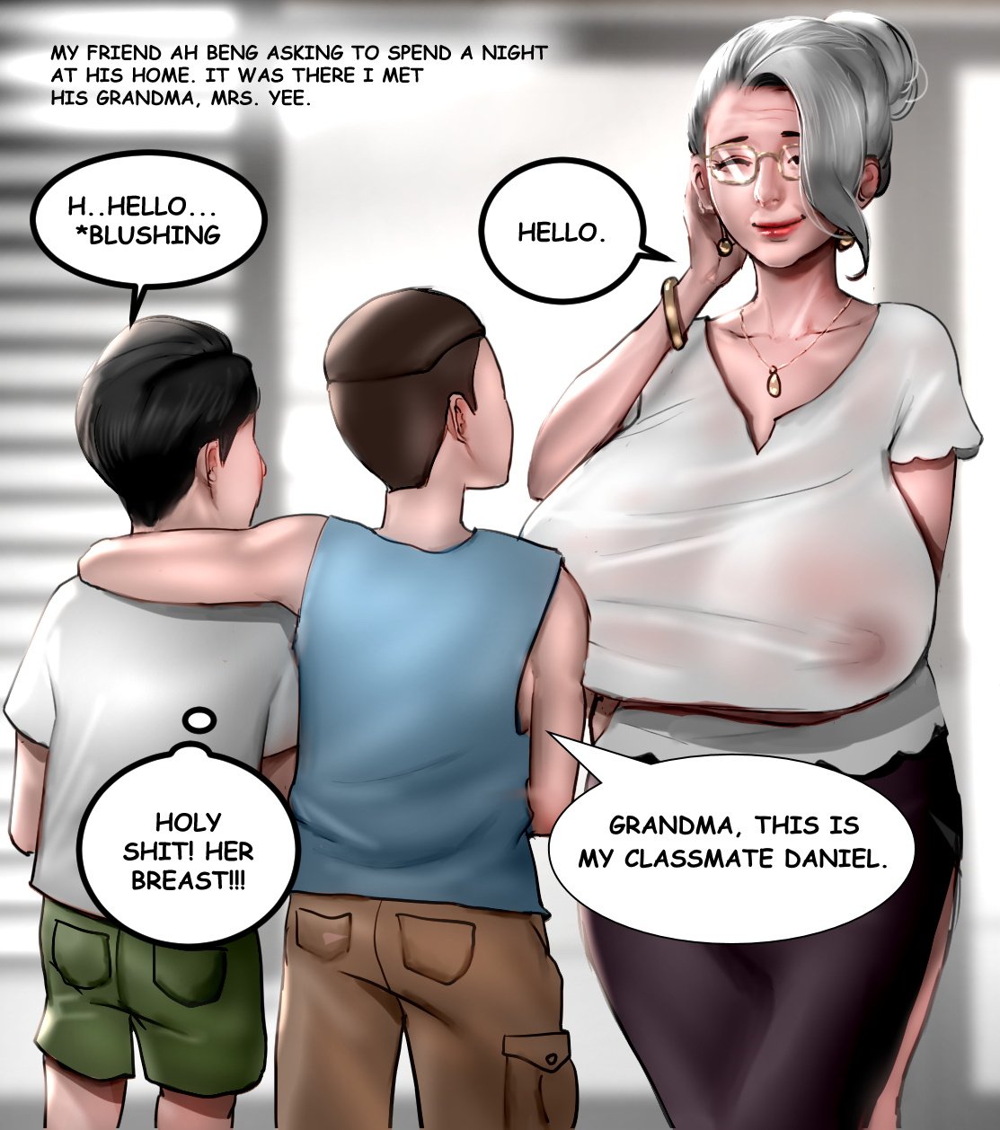 My Friend’s Grandma [Scarlett Ann] 1 . My Friend's Grandma - Chapter 1 [Scarlett Ann] – page 1