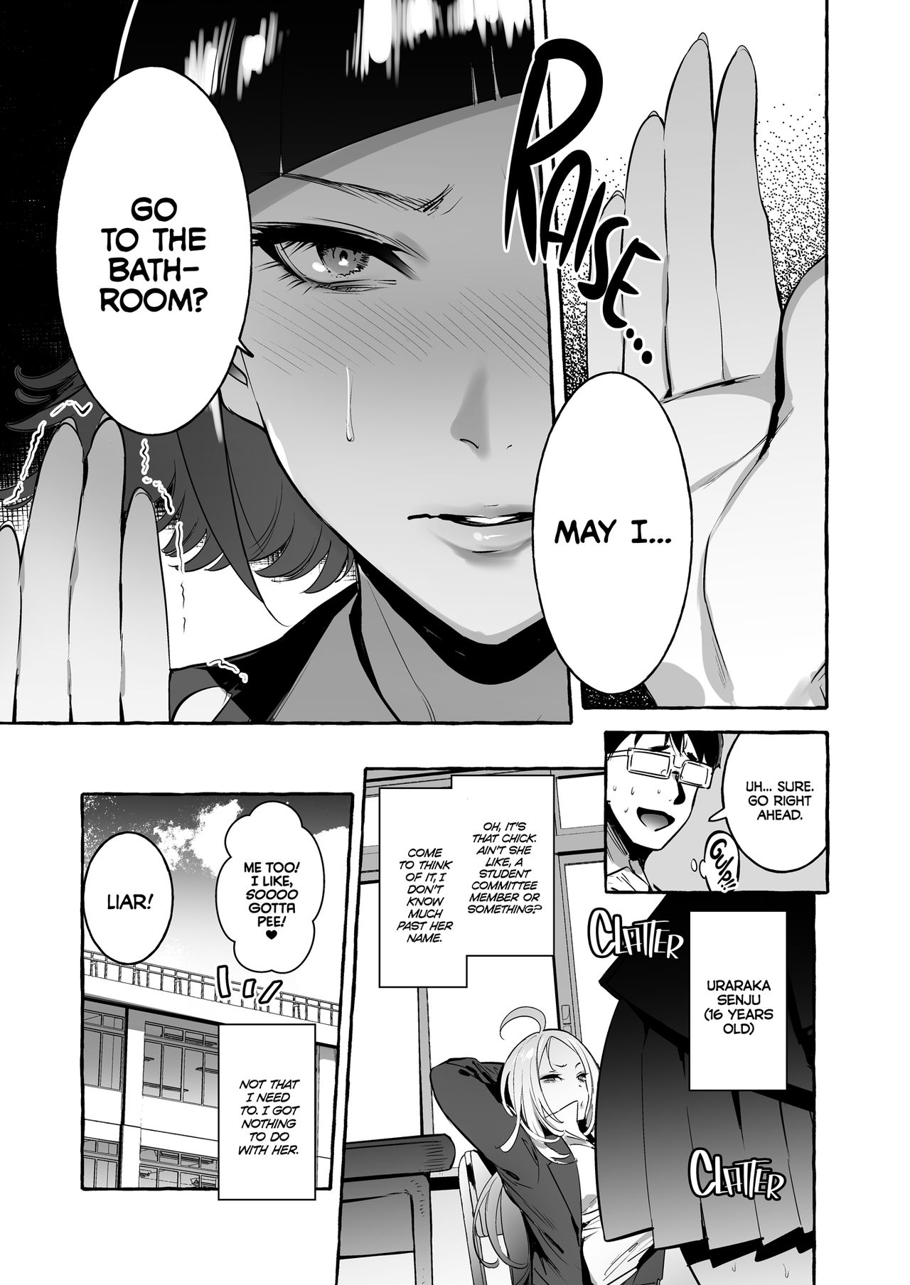 Straight Girl Meets Futa [Itami] 1 . Straight Girl Meets Futa - Chapter 1 [Itami] – page 5
