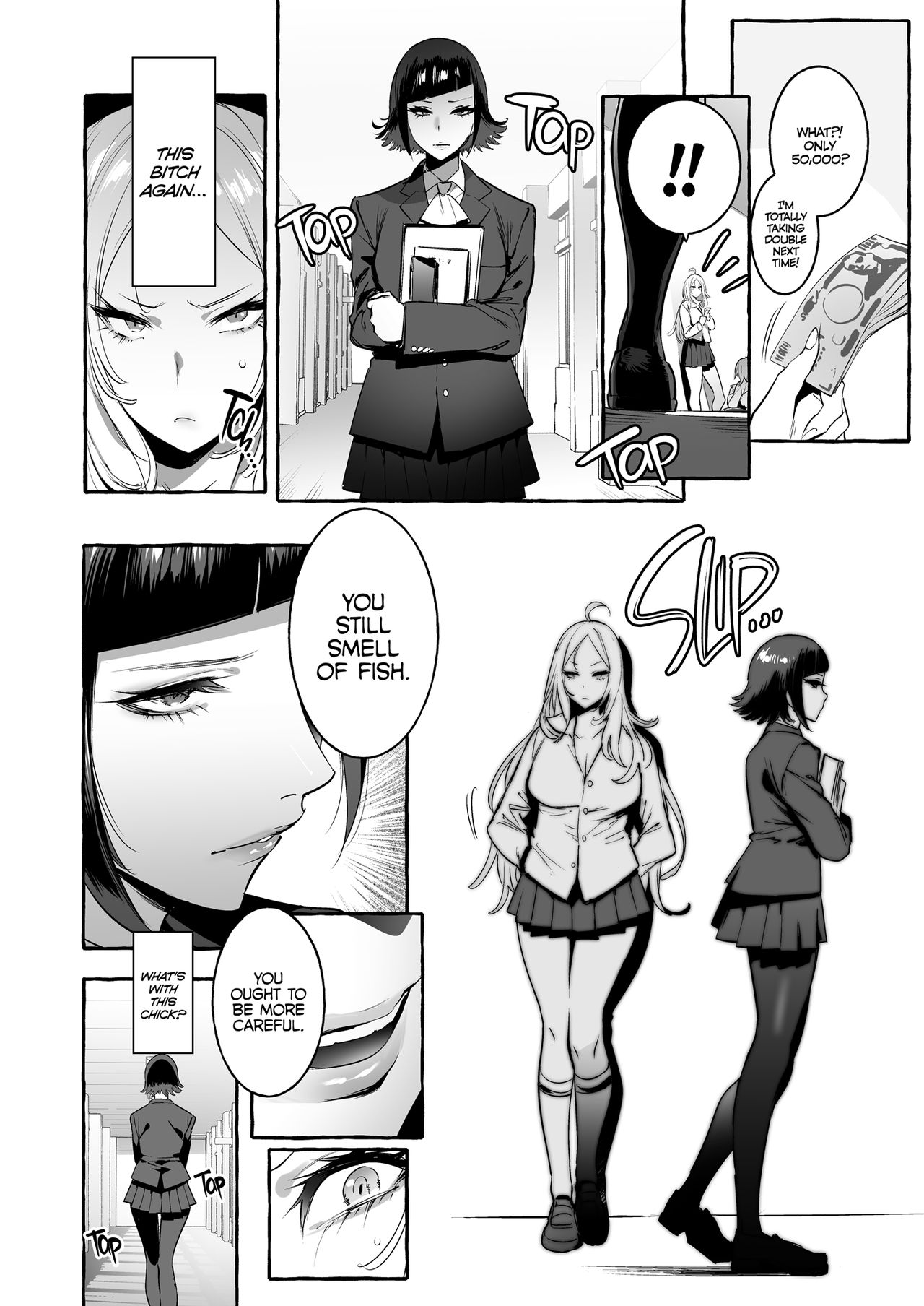 Straight Girl Meets Futa [Itami] 1 . Straight Girl Meets Futa - Chapter 1 [Itami] – page 8