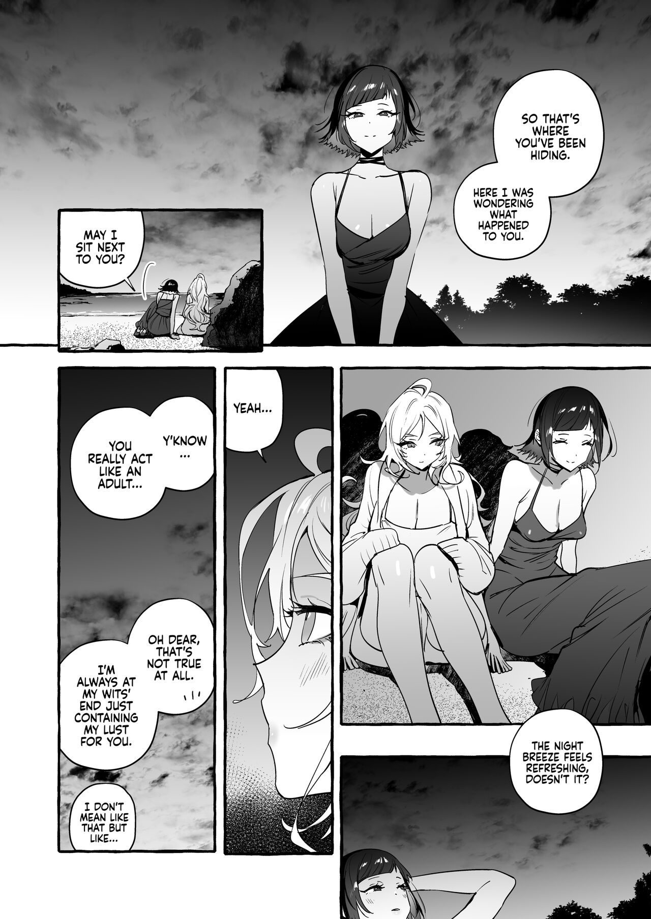 Straight Girl Meets Futa [Itami] 2.5 . Straight Girl Meets Futa - Vacation Arc - Chapter 2.5 [Itami] – page 22