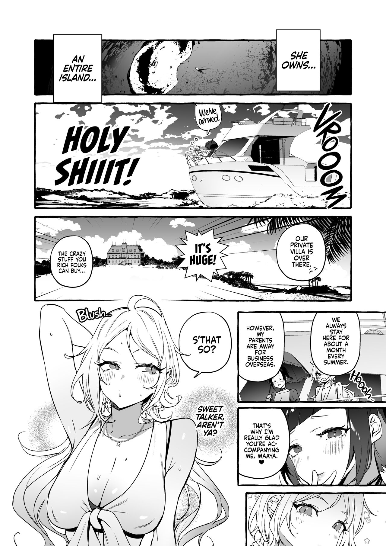 Straight Girl Meets Futa [Itami] 2.5 . Straight Girl Meets Futa - Vacation Arc - Chapter 2.5 [Itami] – page 4