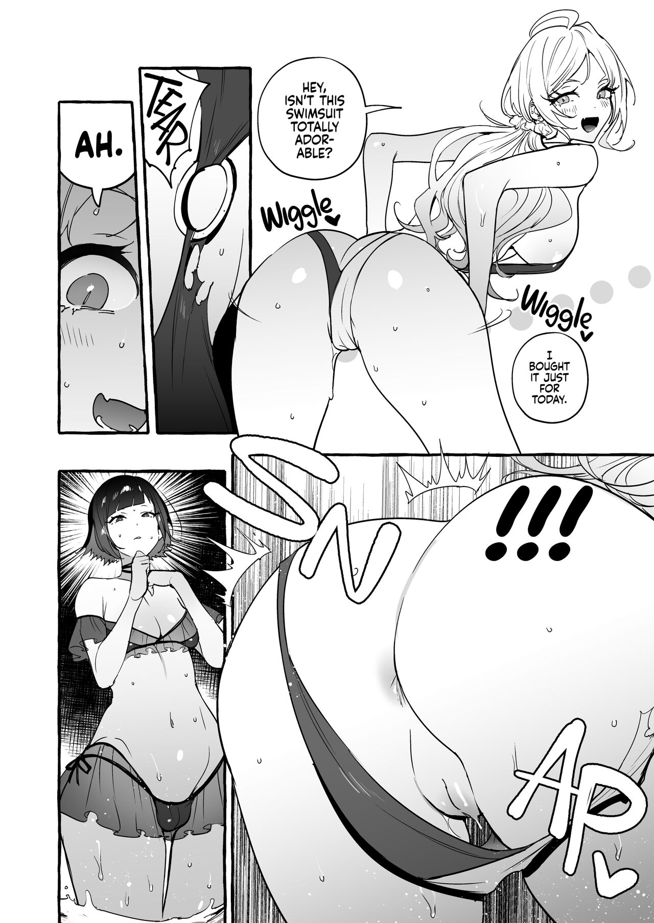 Straight Girl Meets Futa [Itami] 2.5 . Straight Girl Meets Futa - Vacation Arc - Chapter 2.5 [Itami] – page 8