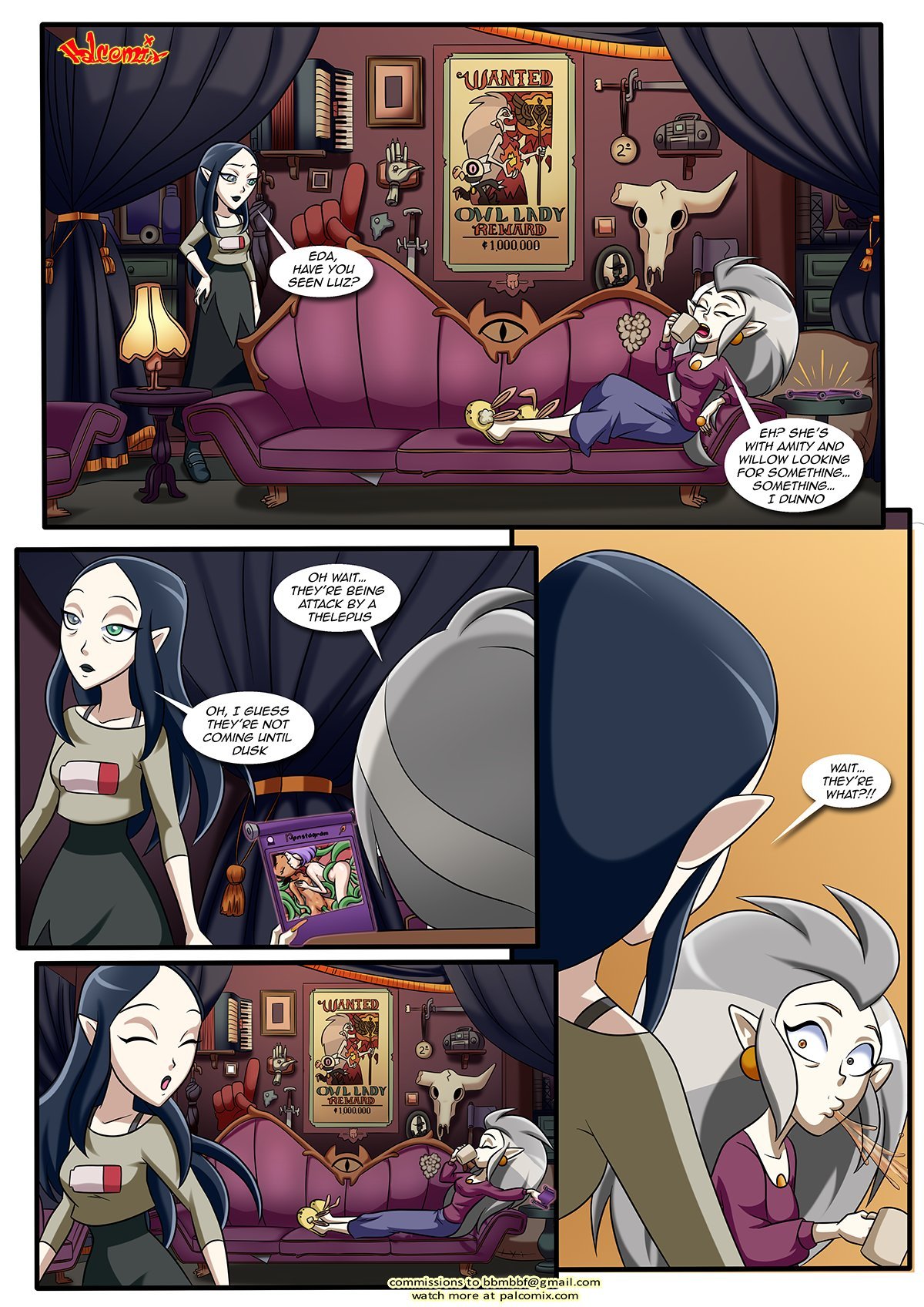The Evil Seeds (The Owl House) [Palcomix] 1 . The Evil Seeds - Chapter 1 (The Owl House) [Palcomix] – page 14