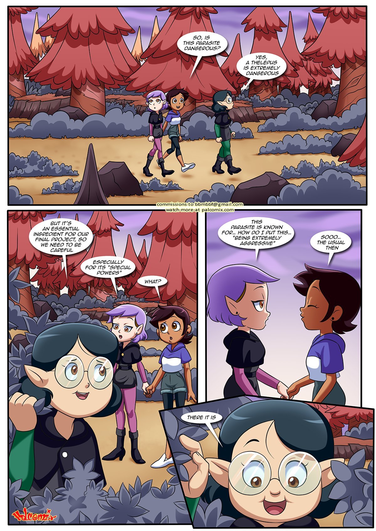 The Evil Seeds (The Owl House) [Palcomix] 1 . The Evil Seeds - Chapter 1 (The Owl House) [Palcomix] – page 2