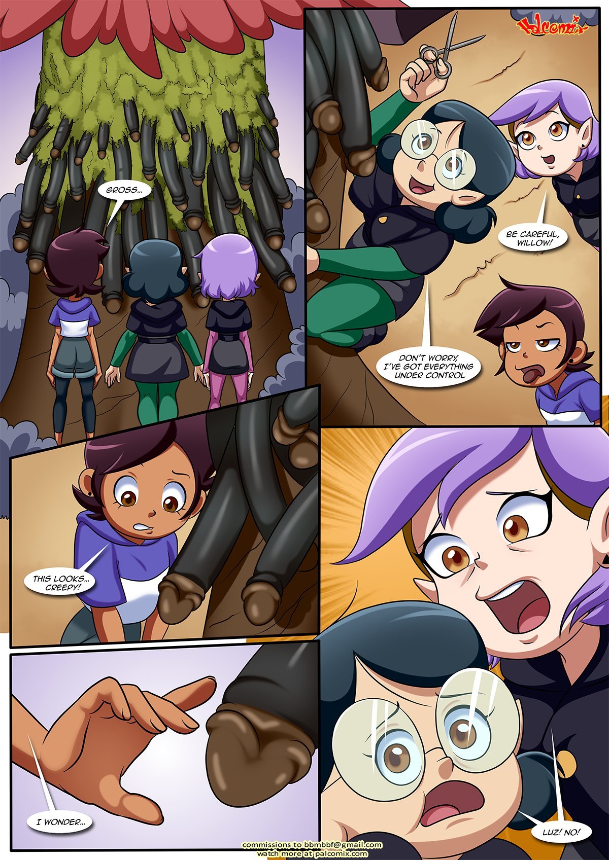 The Evil Seeds (The Owl House) [Palcomix] 1 . The Evil Seeds - Chapter 1 (The Owl House) [Palcomix] – page 3