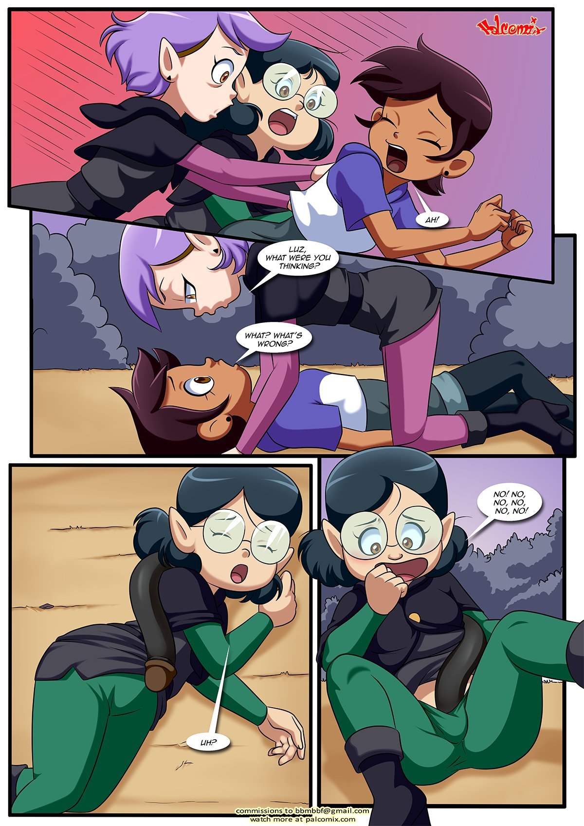 The Evil Seeds (The Owl House) [Palcomix] 1 . The Evil Seeds - Chapter 1 (The Owl House) [Palcomix] – page 4