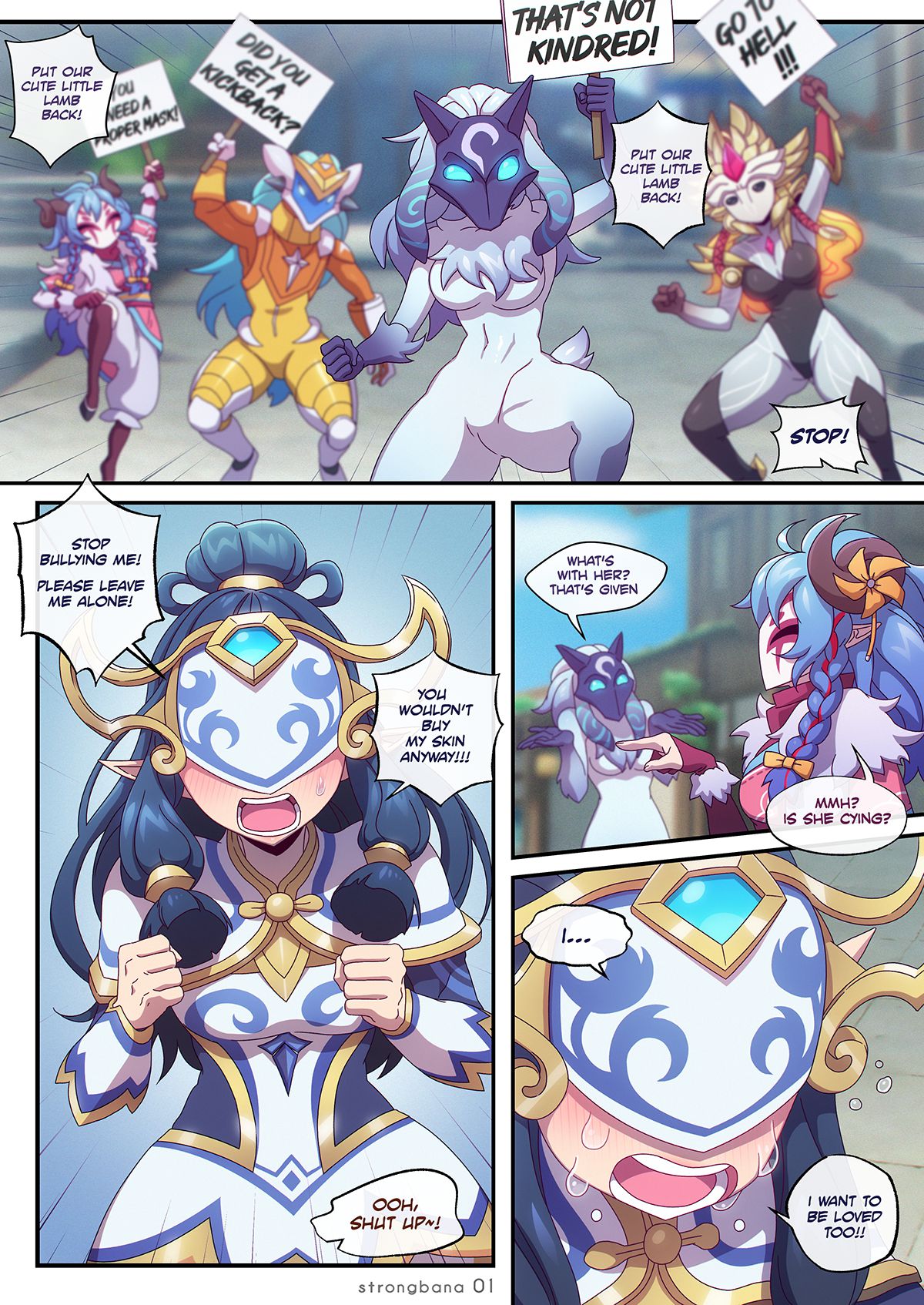 Kindred (League of Legends) [Strong Bana] 1 . Kindred - Chapter 1 (League of Legends) [Strong Bana] – page 1