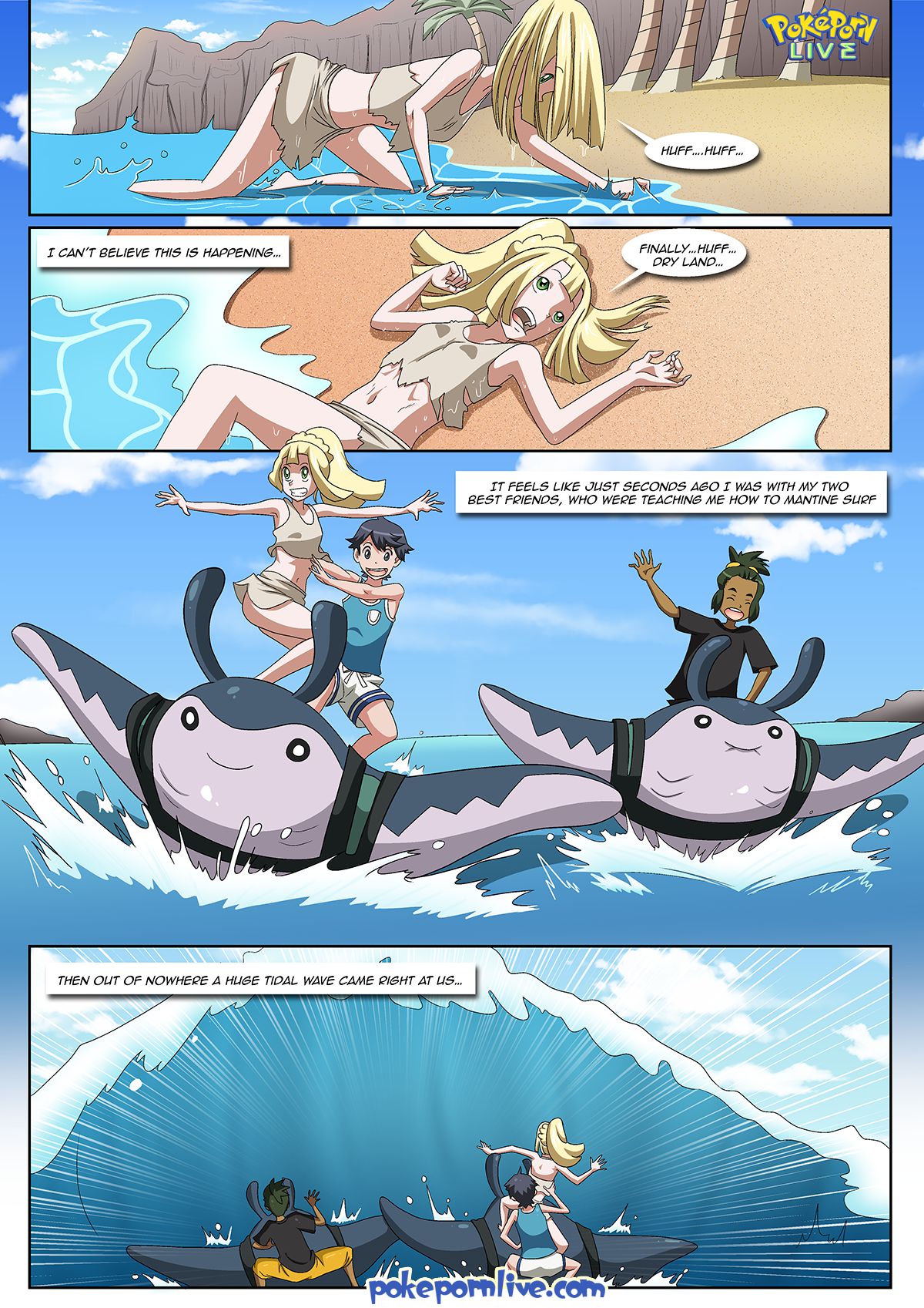 Isle Of Amazonian (Pokemon) [Palcomix] 1 . Isle Of Amazonian - Chapter 1 (Pokemon) [Palcomix] – page 2