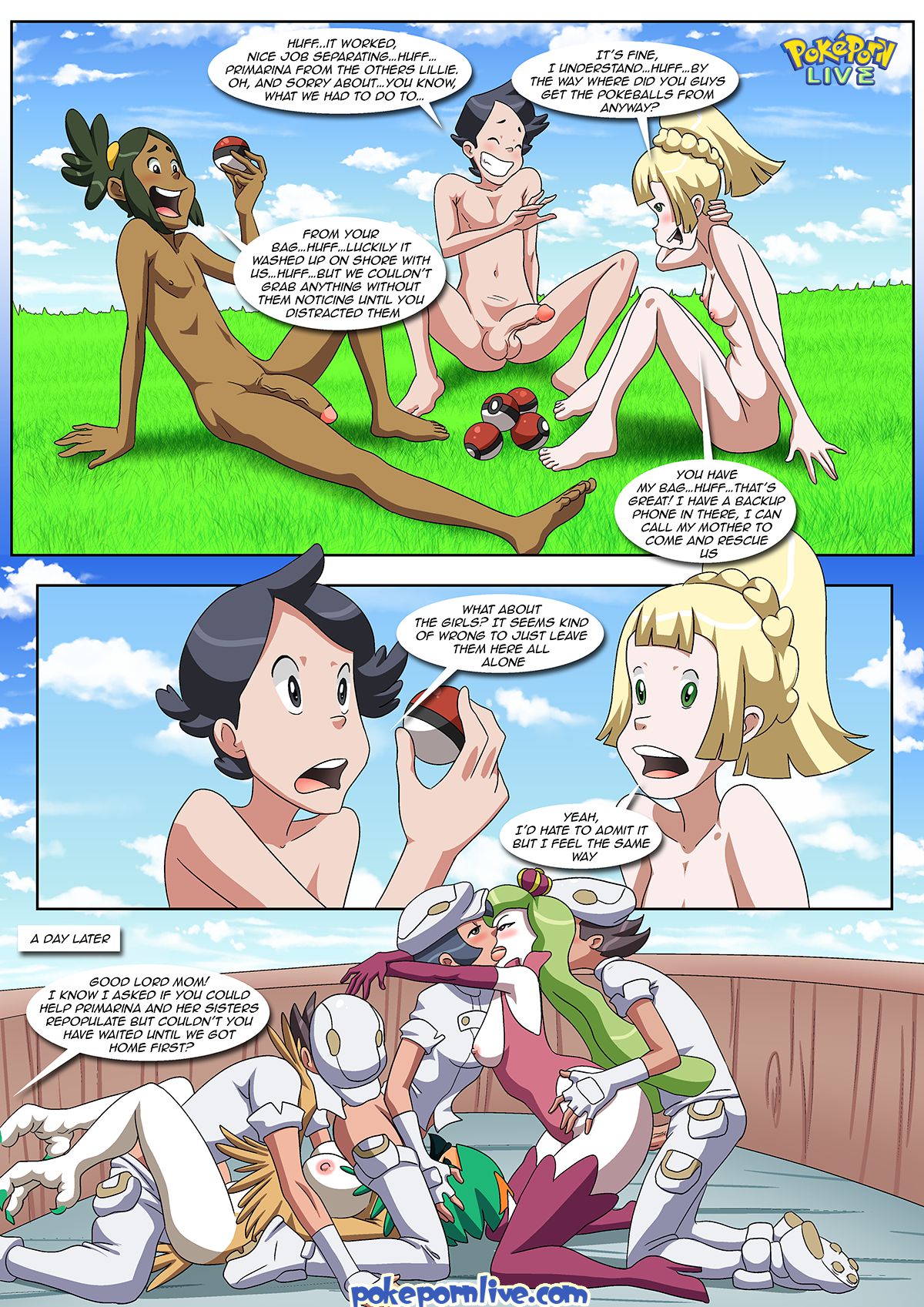 Isle Of Amazonian (Pokemon) [Palcomix] 1 . Isle Of Amazonian - Chapter 1 (Pokemon) [Palcomix] – page 20