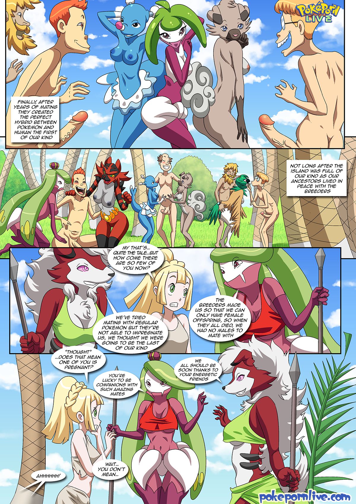 Isle Of Amazonian (Pokemon) [Palcomix] 1 . Isle Of Amazonian - Chapter 1 (Pokemon) [Palcomix] – page 5
