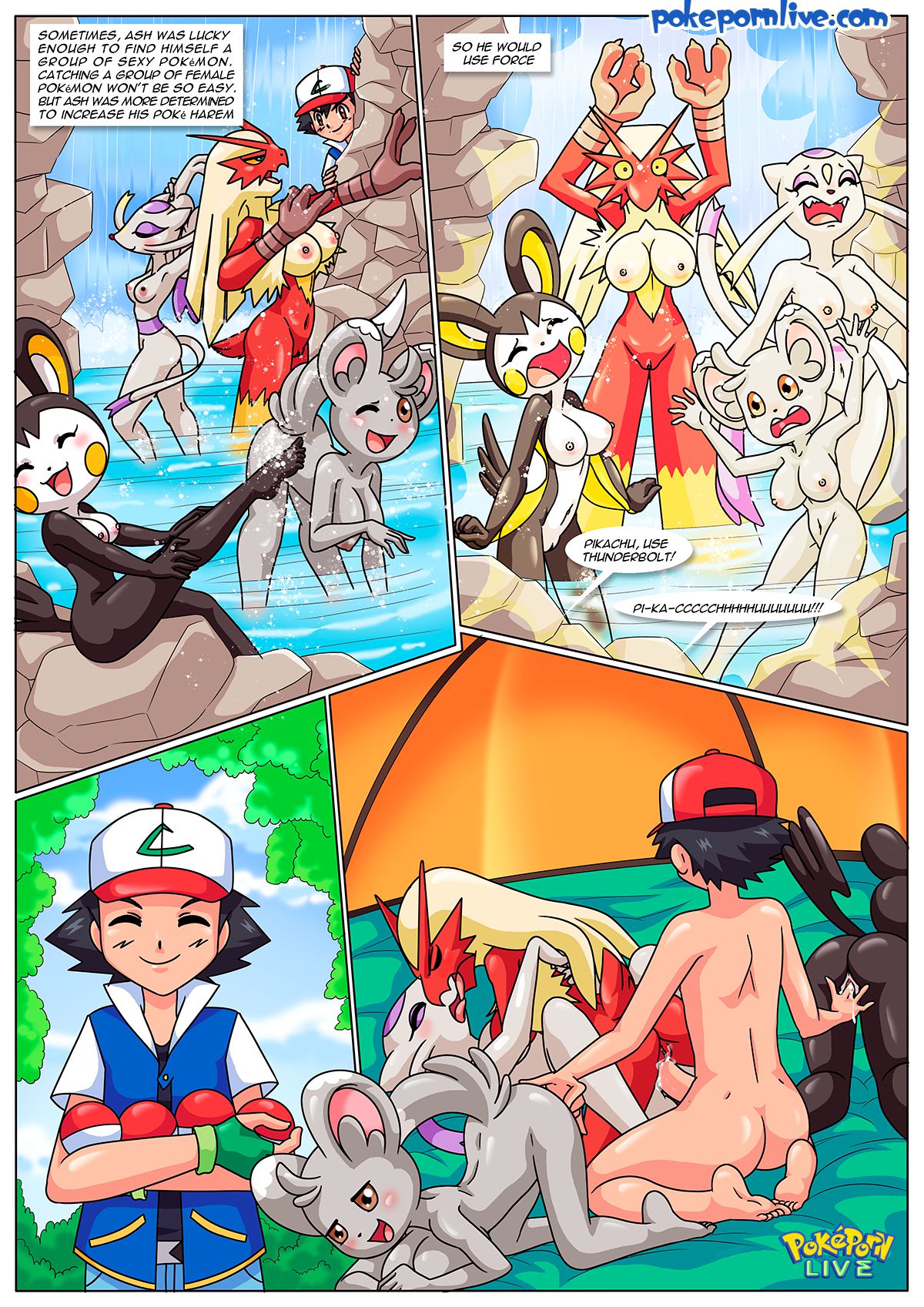 The Pokemon Master (Pokemon) [Palcomix] 1 . The Pokemon Master - Chapter 1 (Pokemon) [Palcomix] – page 10