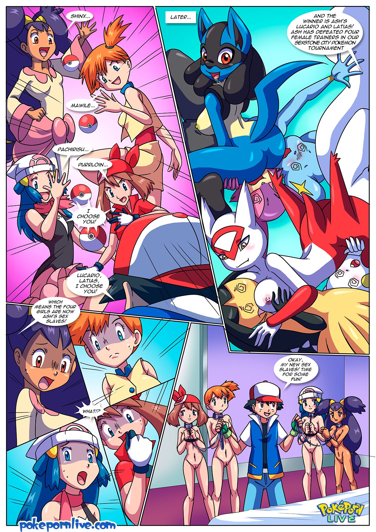 The Pokemon Master (Pokemon) [Palcomix] 1 . The Pokemon Master - Chapter 1 (Pokemon) [Palcomix] – page 17