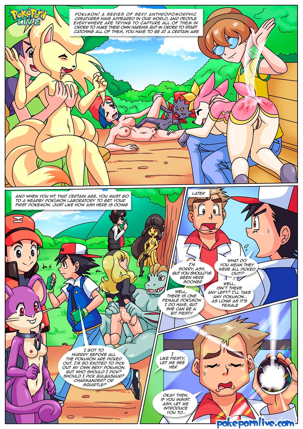 The Pokemon Master (Pokemon) [Palcomix] 1 . The Pokemon Master - Chapter 1 (Pokemon) [Palcomix] – page 2