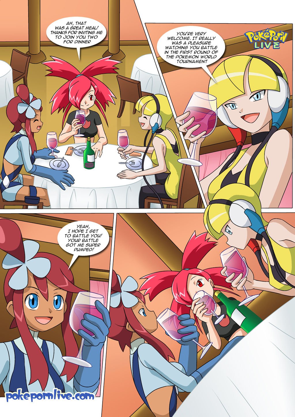 Truth Or Dare (Pokemon) [Palcomix] 1 . Truth Or Dare - Chapter 1 (Pokemon) [Palcomix] – page 2