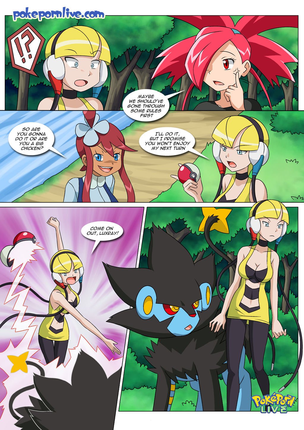 Truth Or Dare (Pokemon) [Palcomix] 1 . Truth Or Dare - Chapter 1 (Pokemon) [Palcomix] – page 6