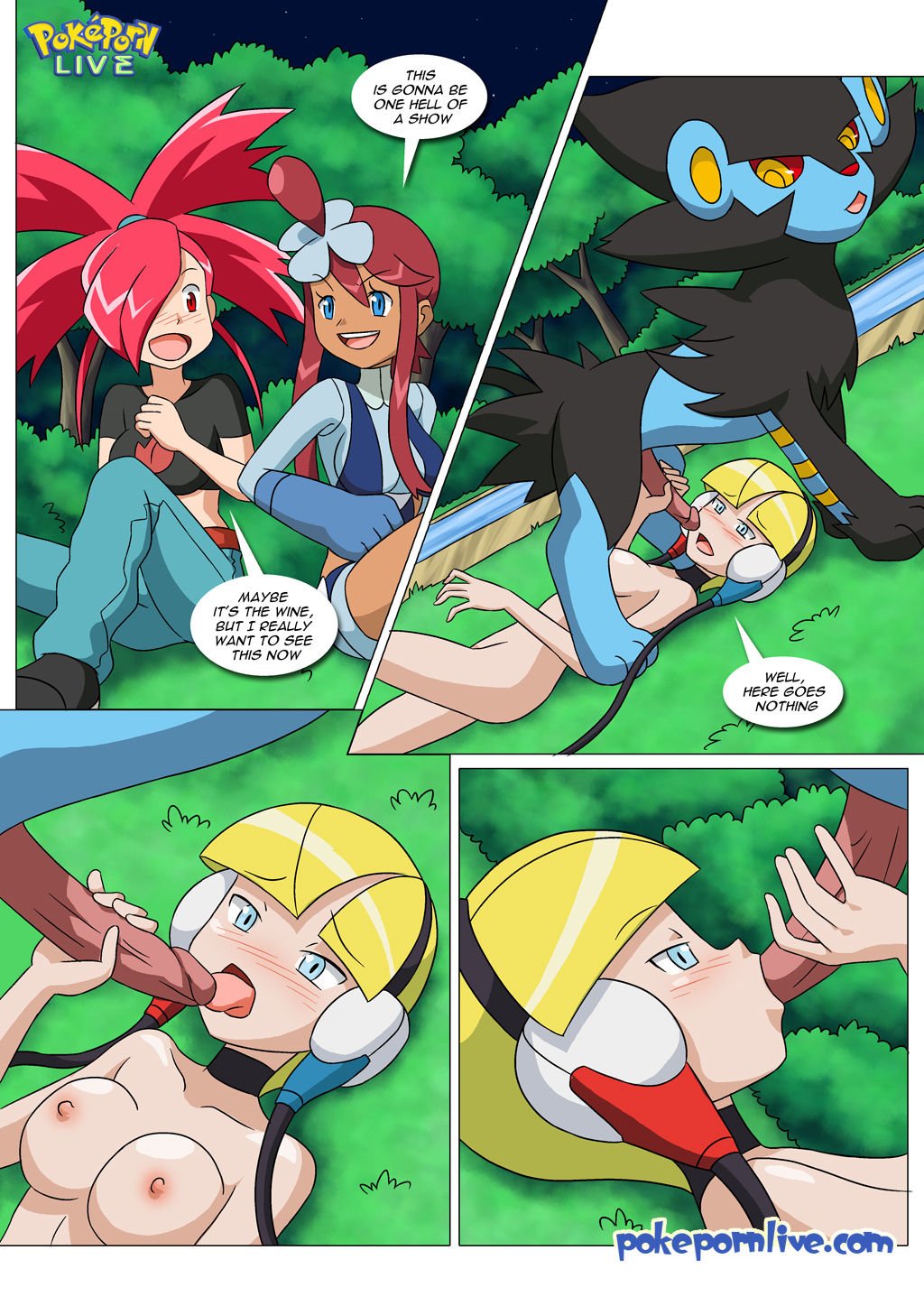 Truth Or Dare (Pokemon) [Palcomix] 1 . Truth Or Dare - Chapter 1 (Pokemon) [Palcomix] – page 8